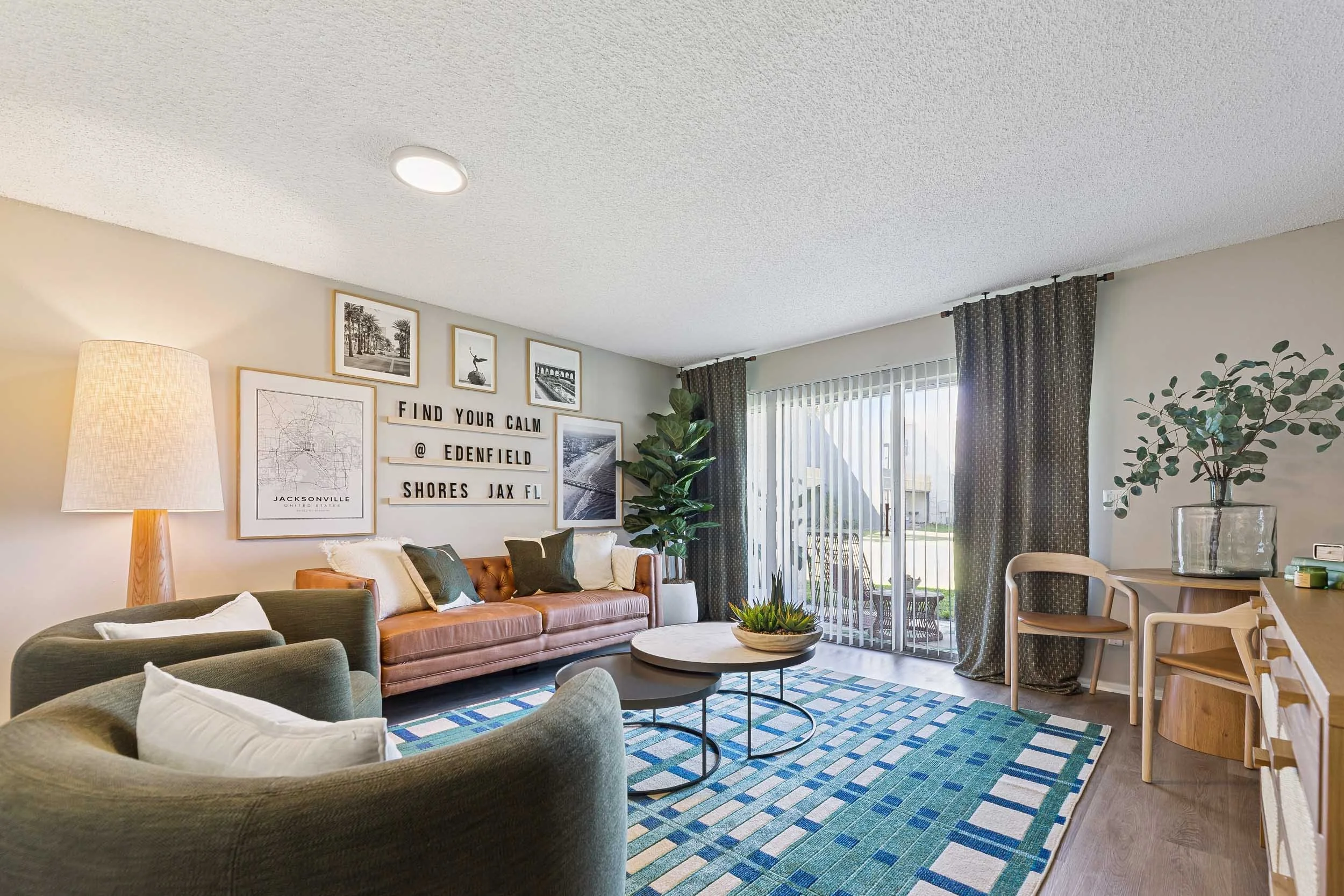 Edenfield Shores | Apartments in Jacksonville, FL | Living Room