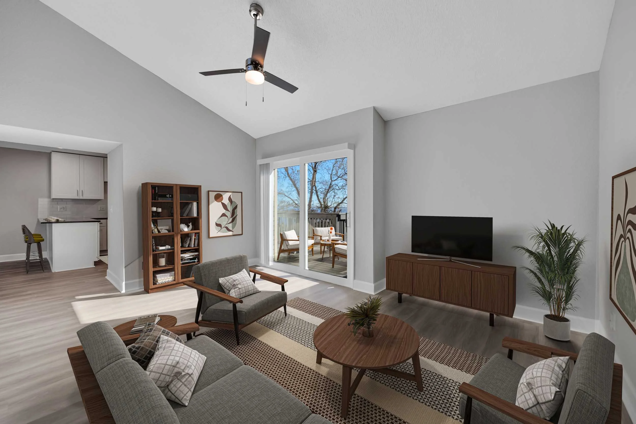 Edenfield Shores | Apartments in Jacksonville, FL | Living Room