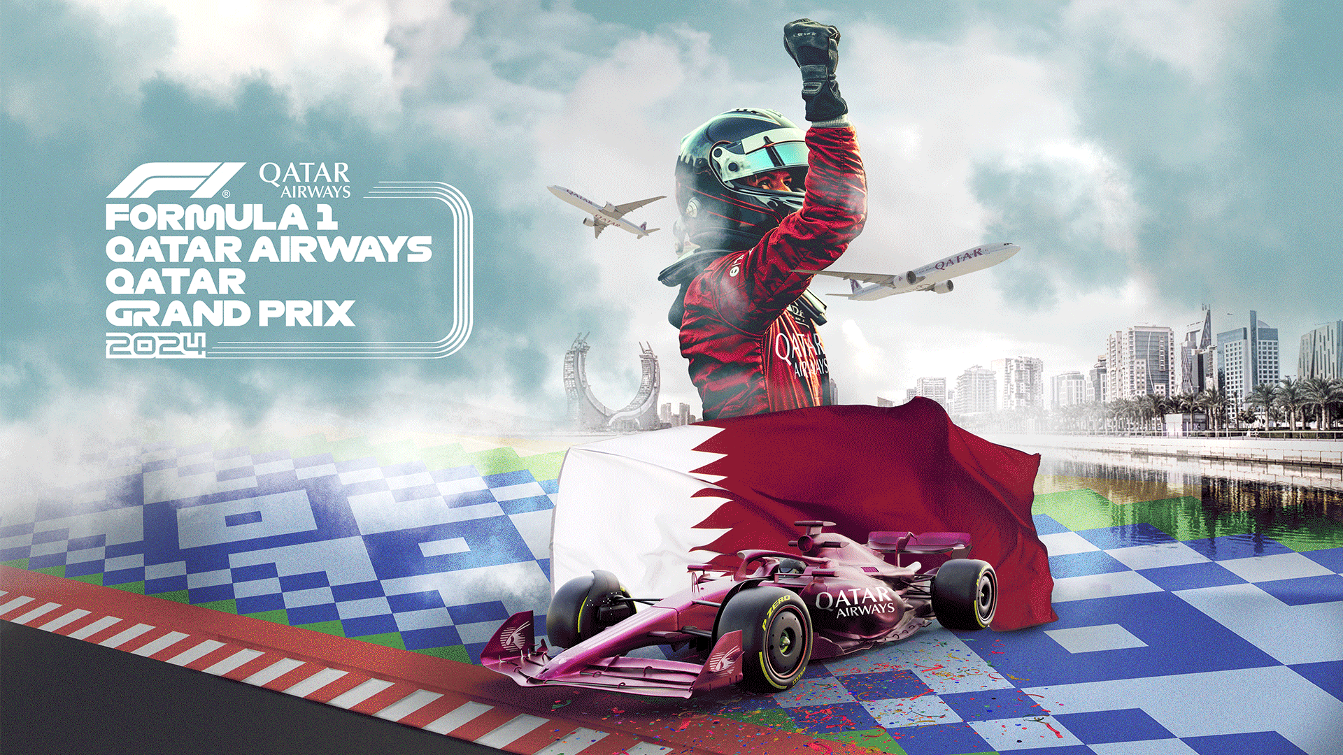 QATAR AIRWAYS + F1