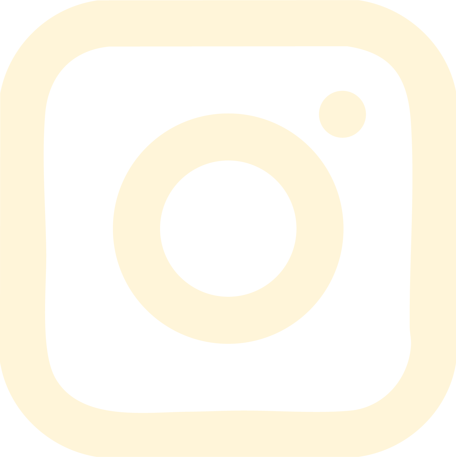 Icon of a vintage Polaroid camera with a large lens and small viewfinder, in black and beige.