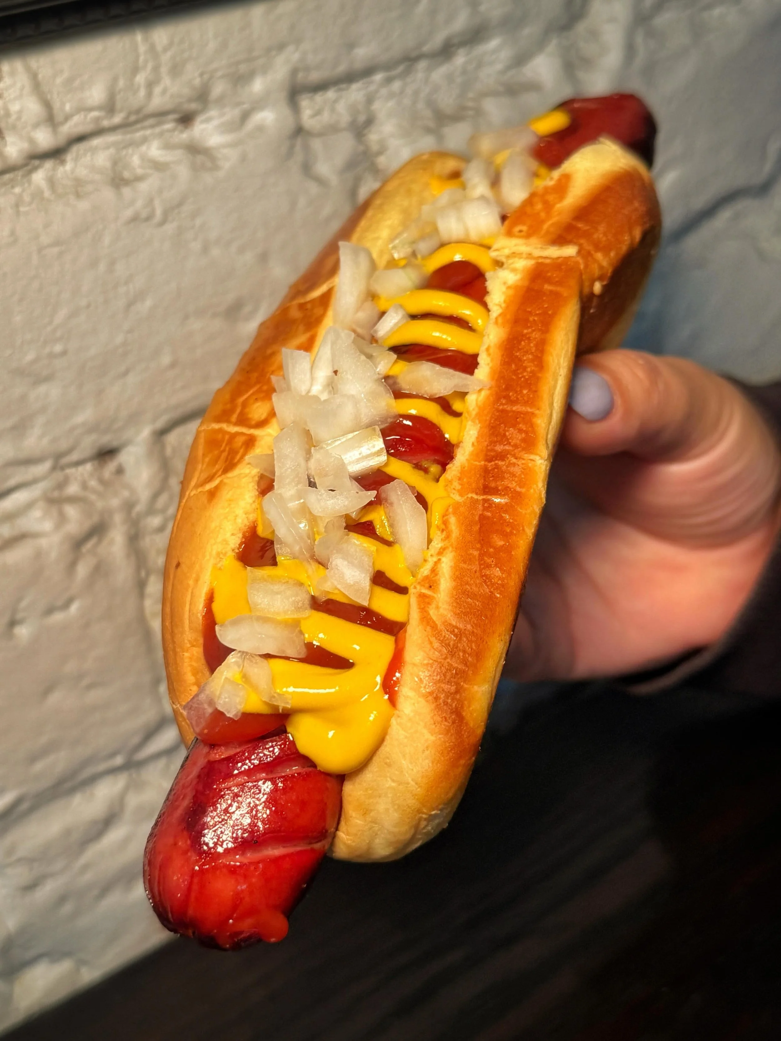 Snappy hot dog and bold toppings define SMASHED DOG, messy and packed with flavor! 🌭🔥✨
#SMASHEDNYC #NYC #NewYorkCity 
📍 516 Hudson St, NYC (West Village)
📍 94 3rd Ave, NYC (East Village)
📍 55 Water St, Brooklyn (Time-Out Market)
📍 124 E. 14th S