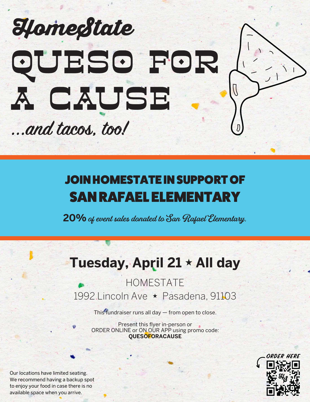 Restaurant Night: HomeState