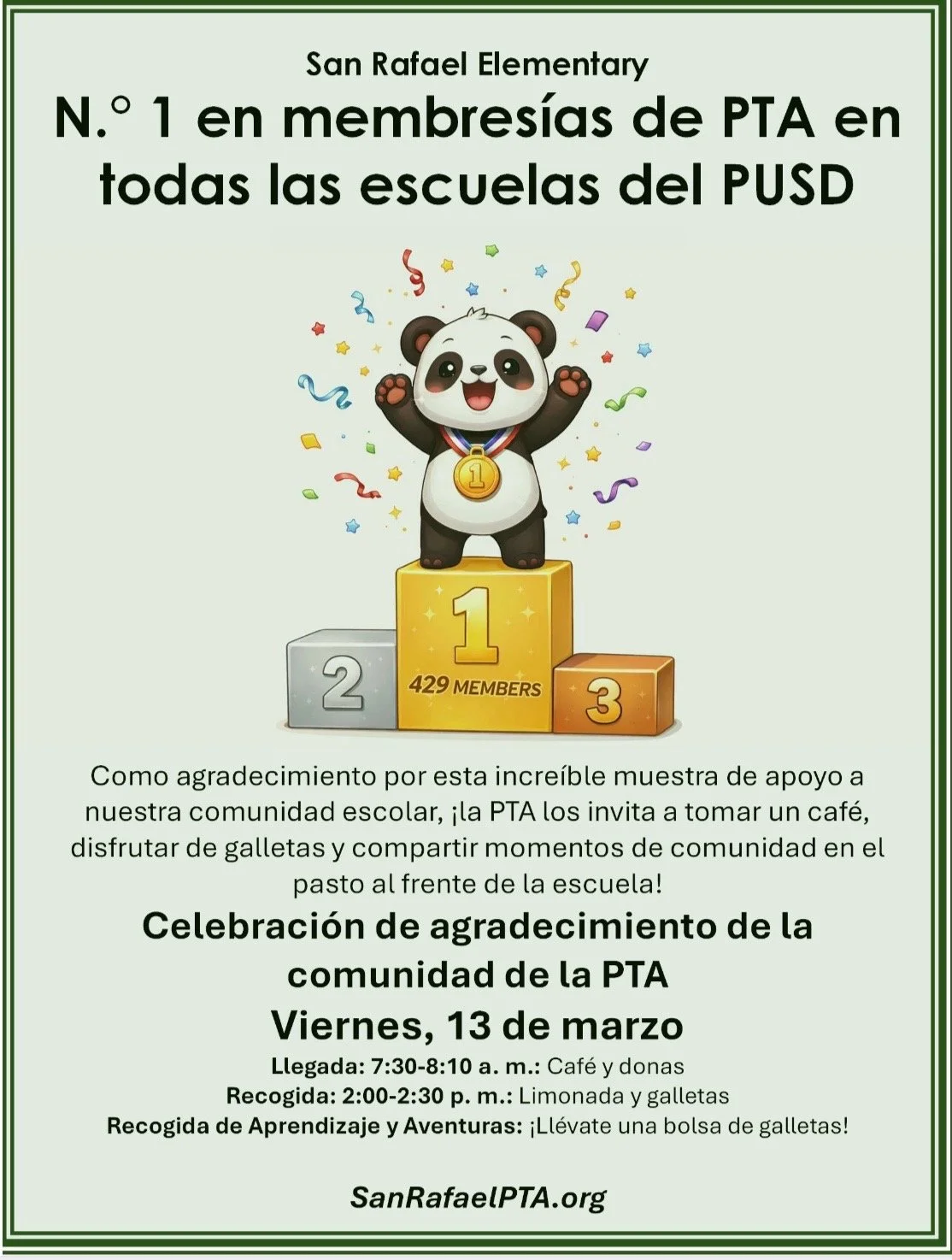 PTA Member Appreciation Day