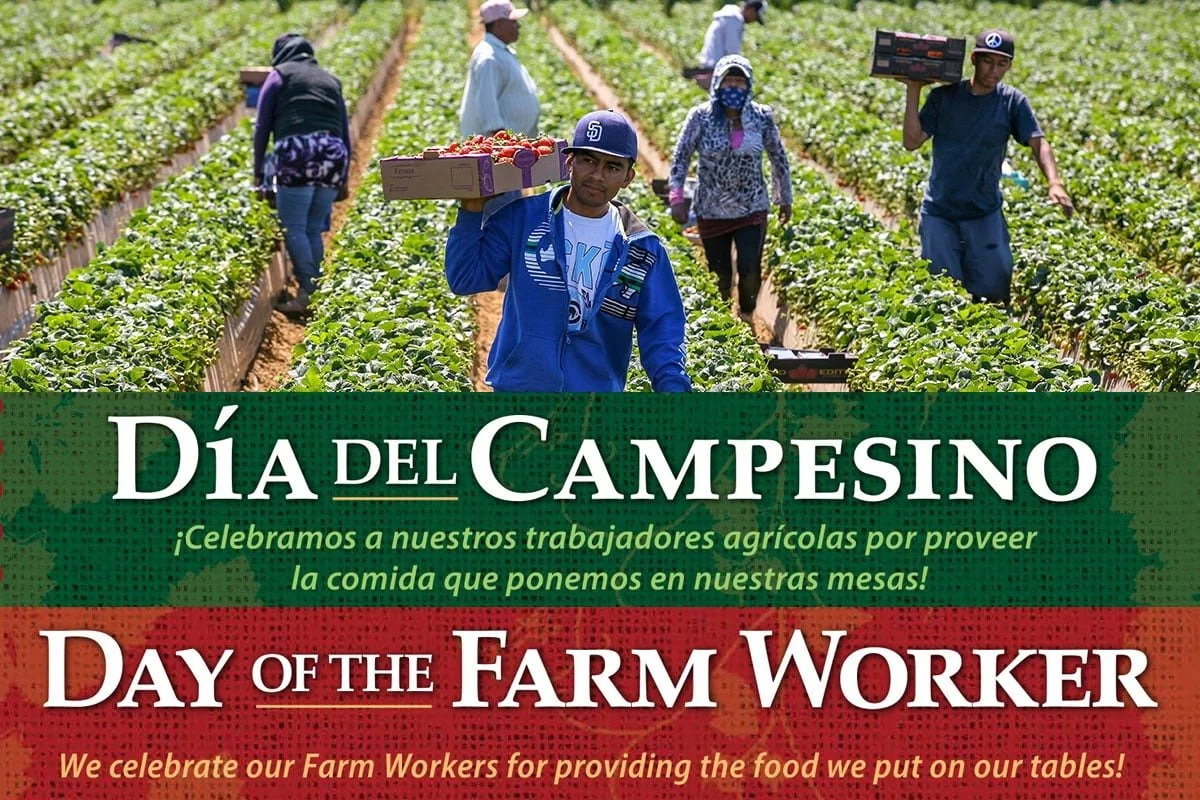 NO SCHOOL / Farmworkers’ Day