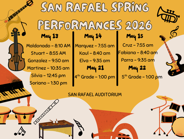 Spring Concerts