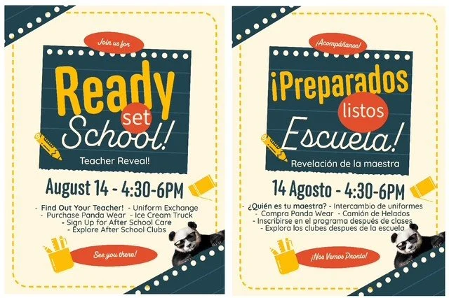 Ready, Set, School!  Teacher Reveal!