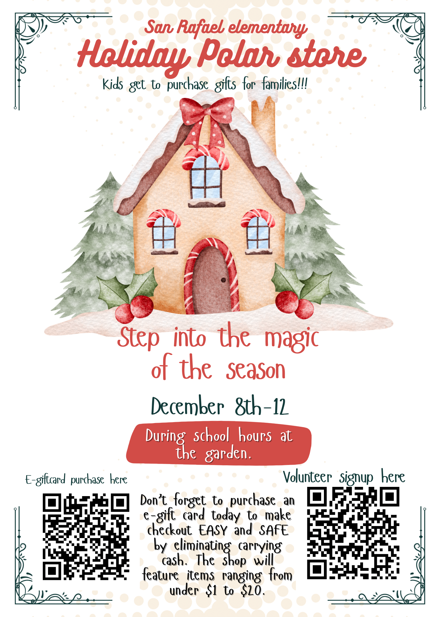 Red And Green Illustrated Cozy Christmas Open House Invitation - 1.PNG