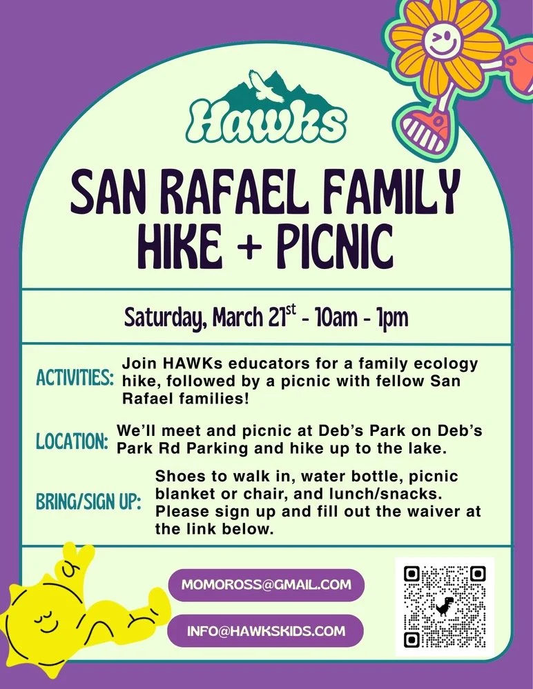 San Rafael Hike & Picnic with HAWKS