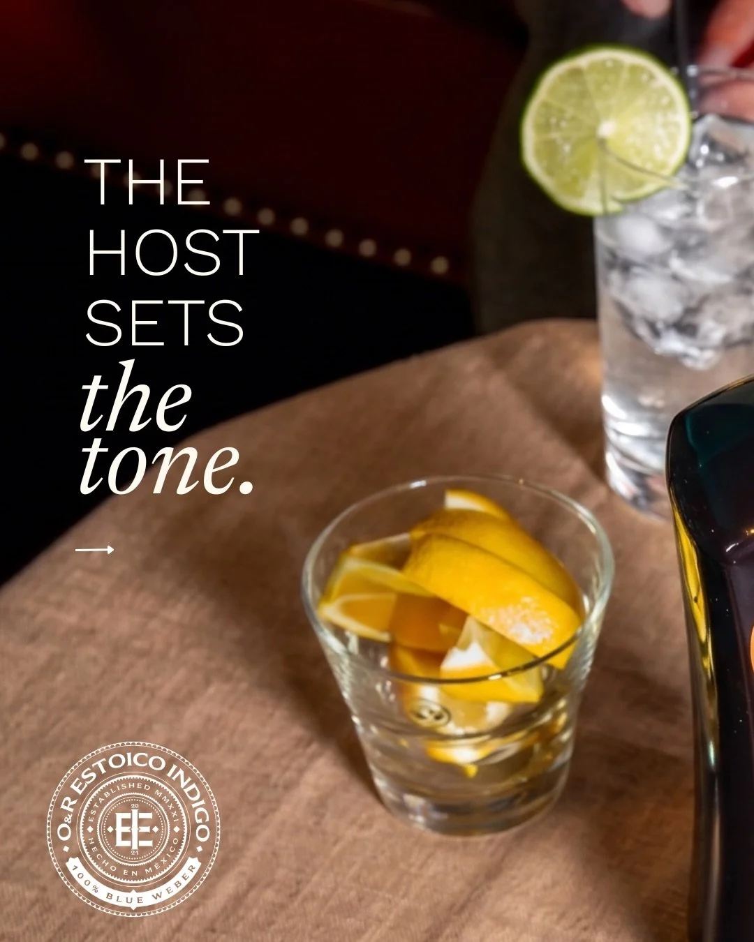 Hosting is not only about what is served.

It is about atmosphere. Attention to detail. The quiet confidence of knowing every element of the evening was chosen with care. What people remember after the last glass is empty is not the menu. It is the f