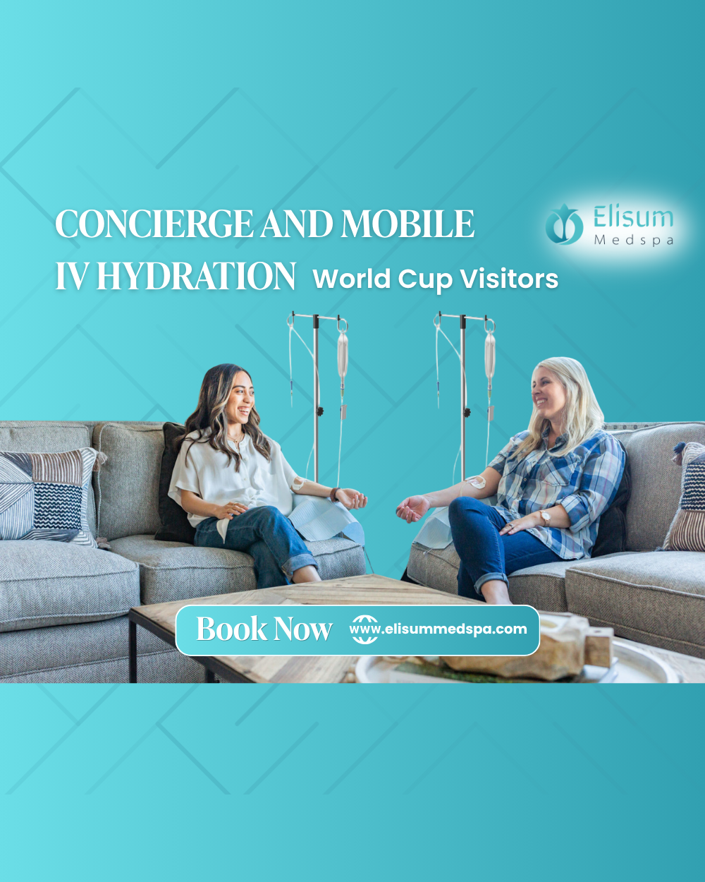Concierge and Mobile IV Hydration in Frisco, TX | World Cup Visitors