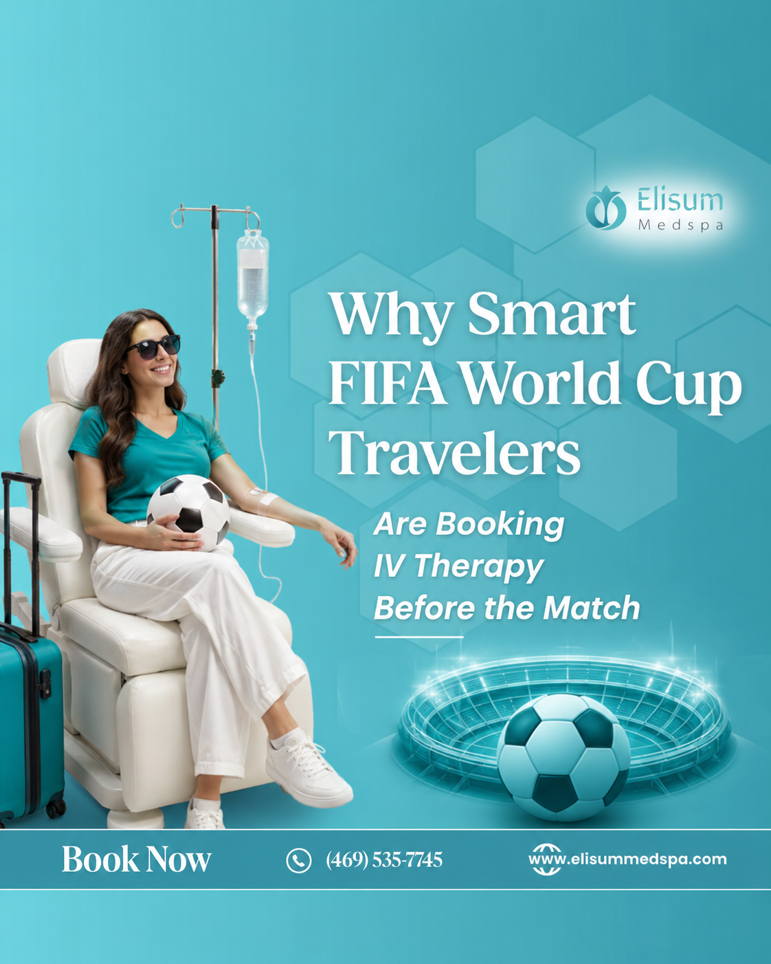 Why Smart FIFA World Cup Travelers Are Booking IV Therapy Before the Match