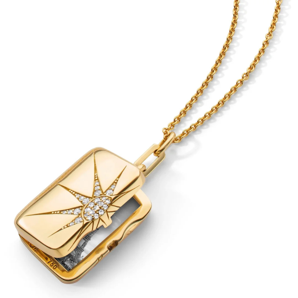 The Starburst Locket Necklace