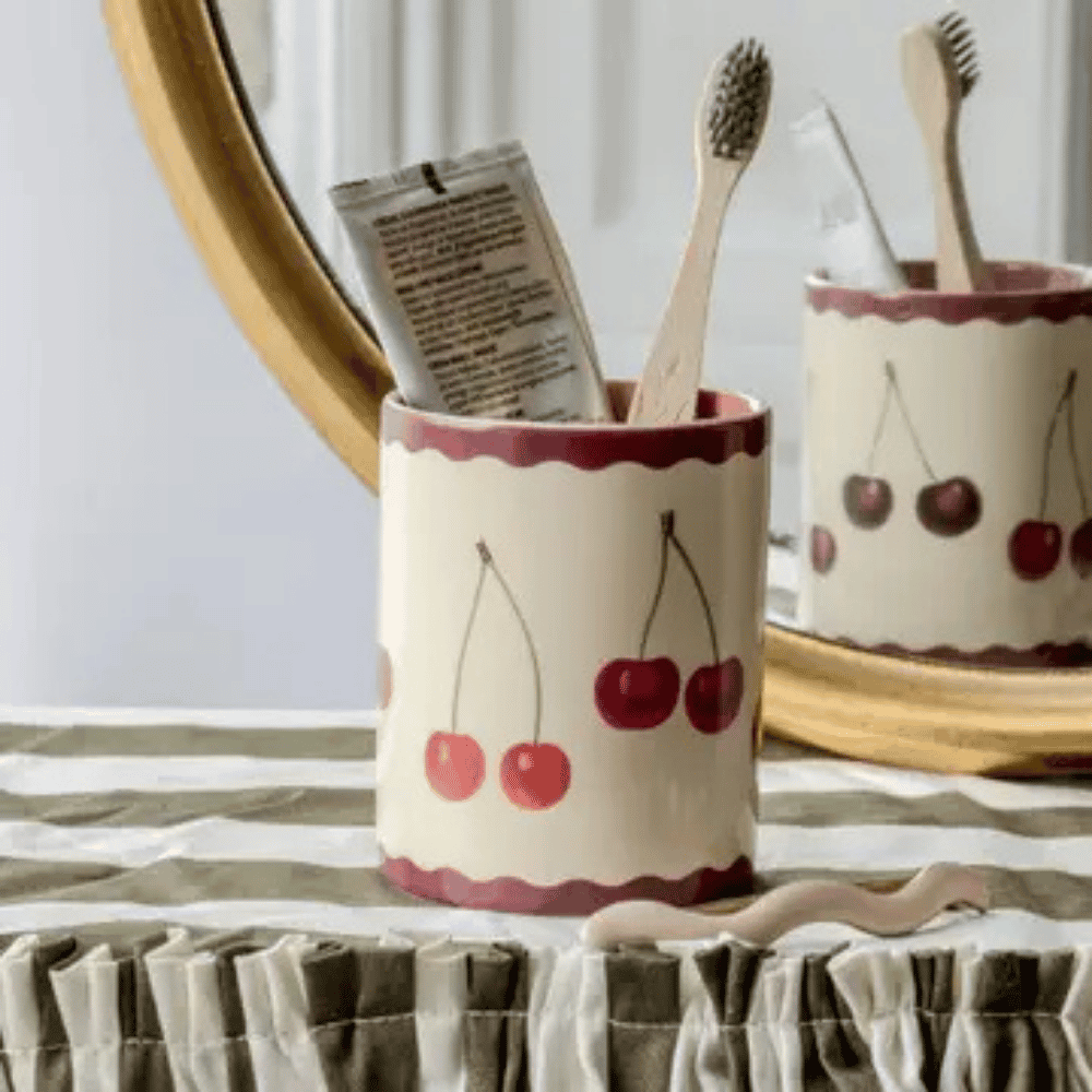 Cherry Ceramic Everything Pot