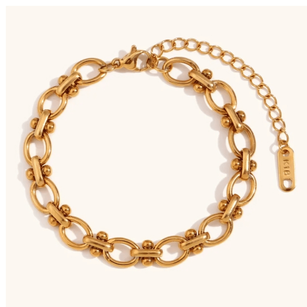 The Bow Chain Bracelet