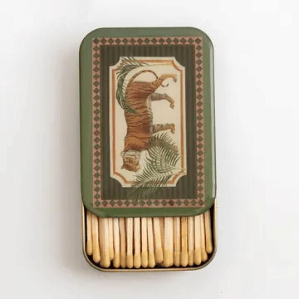 Matchbox Tin - Tiger