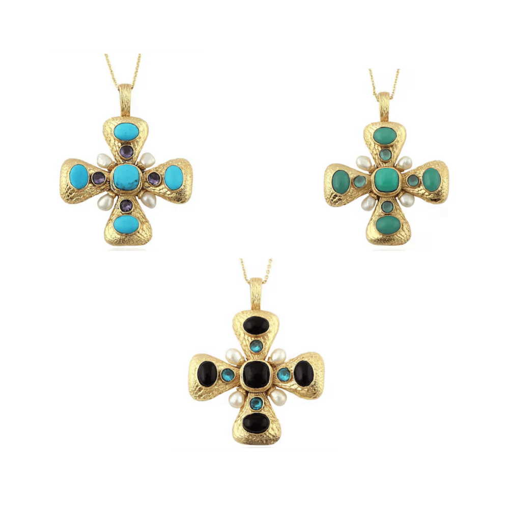 Festival Cross Necklace