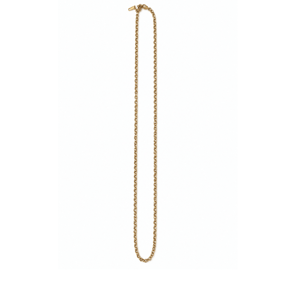 Antique Gold Belcher Chain - Standard Length
