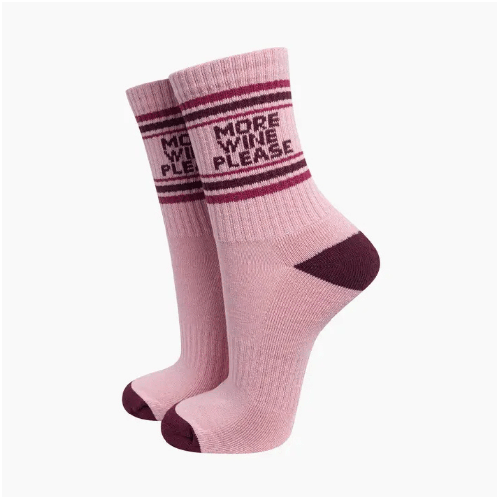 Socks - MORE WINE PLEASE