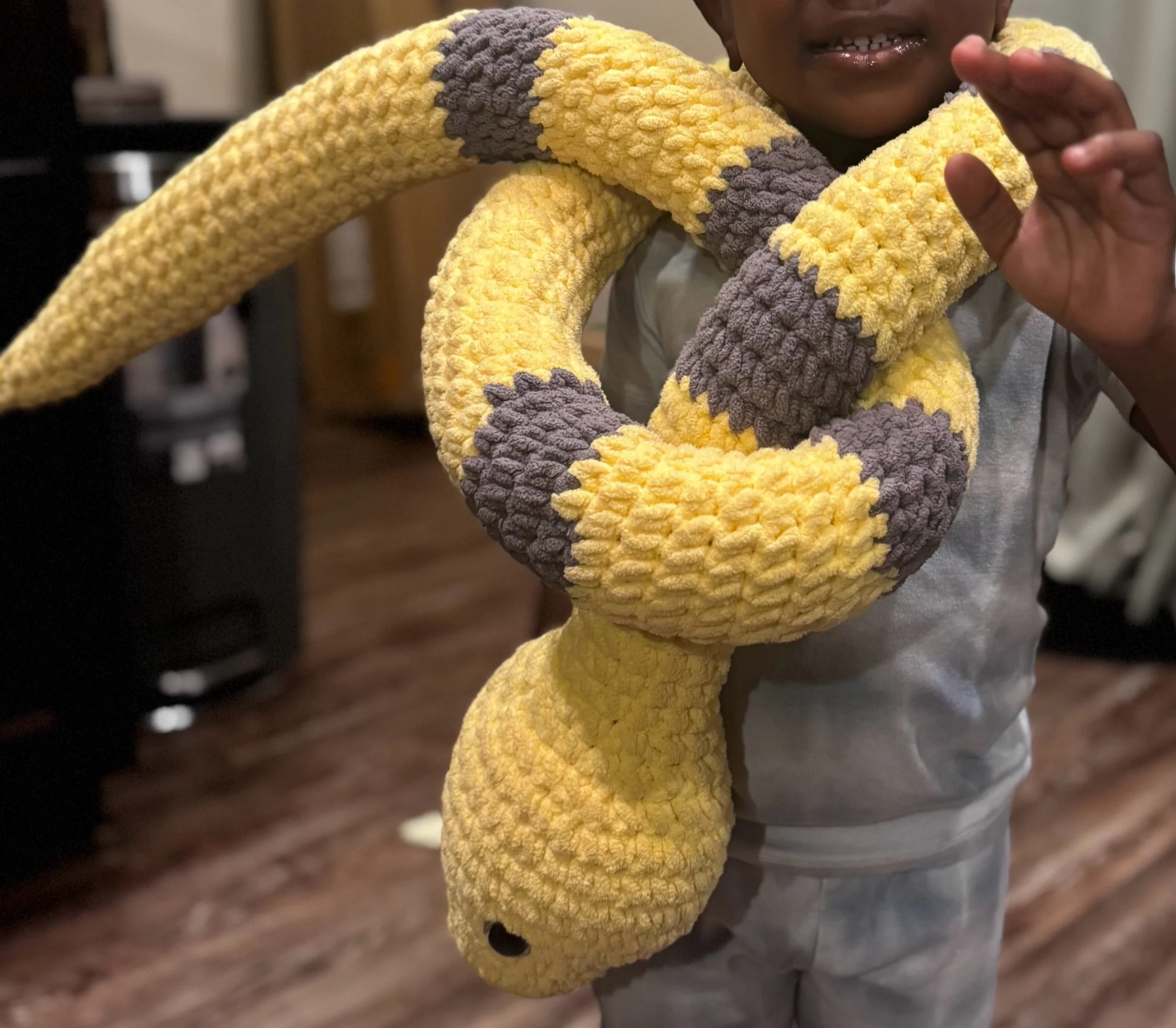 Amigurumi Snake Plushie/Lovey