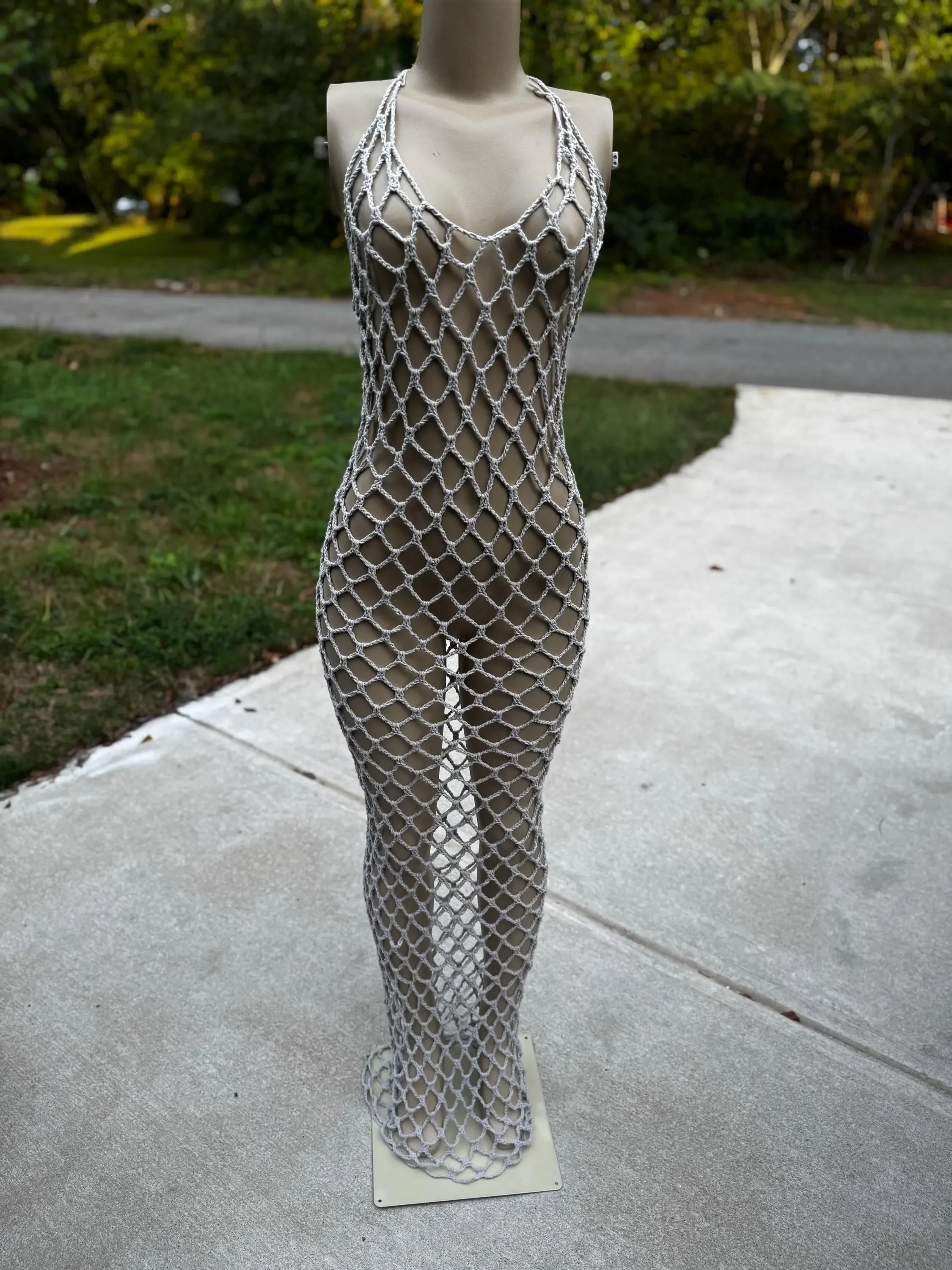 Diamond Mesh Coverup