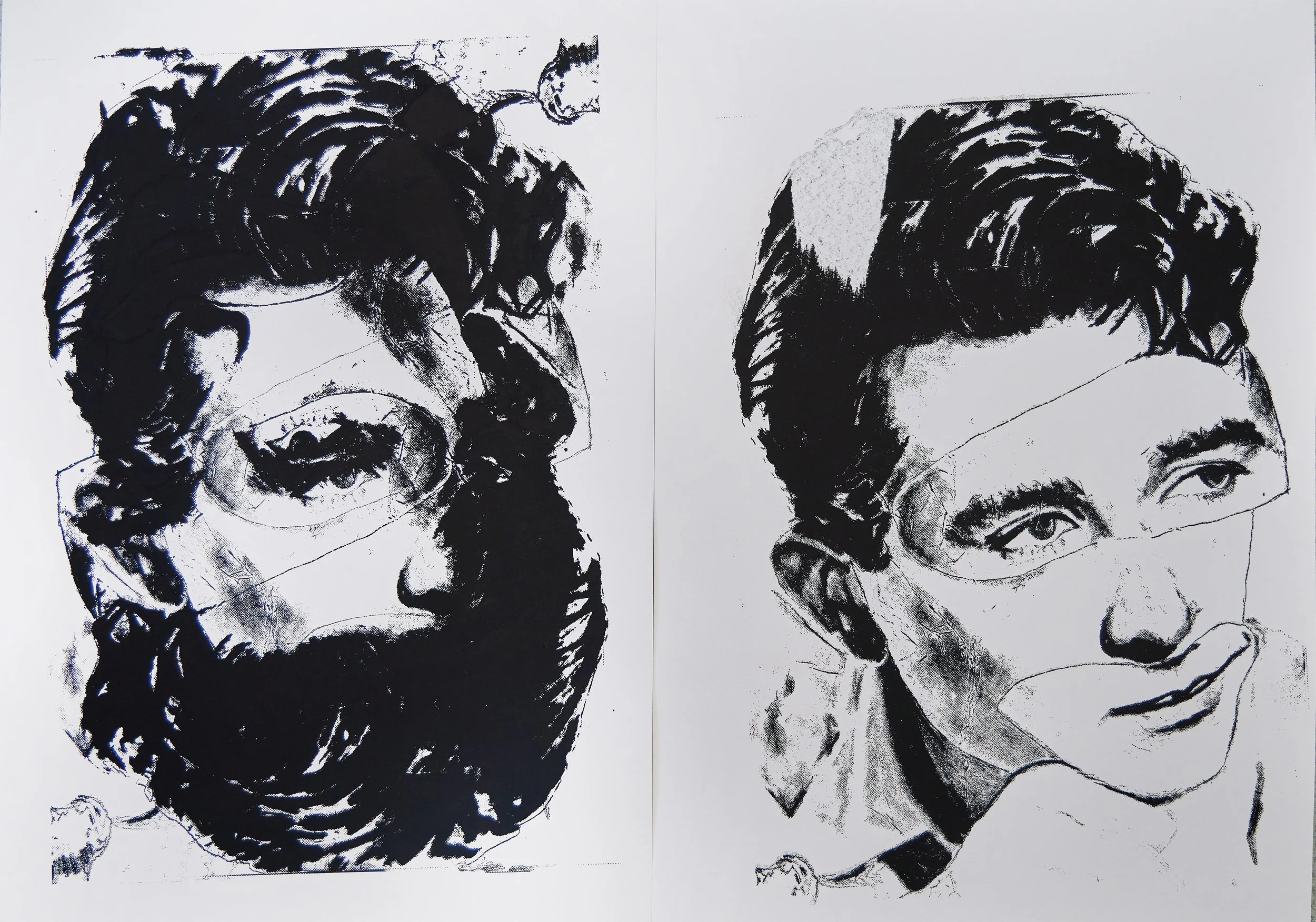 PRINT 1/1 , Original (Diptych)  #019