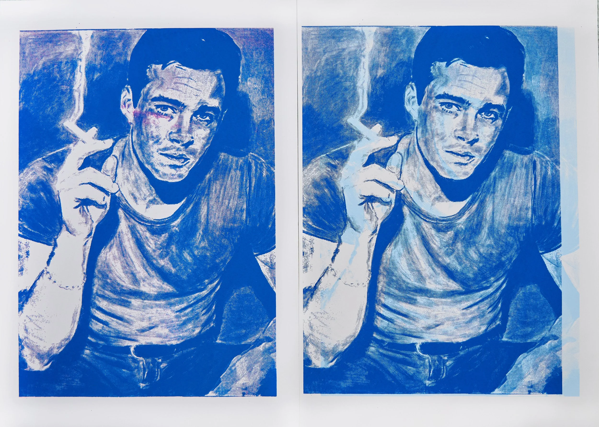 PRINT 1/1 , Original (Diptych)  #016