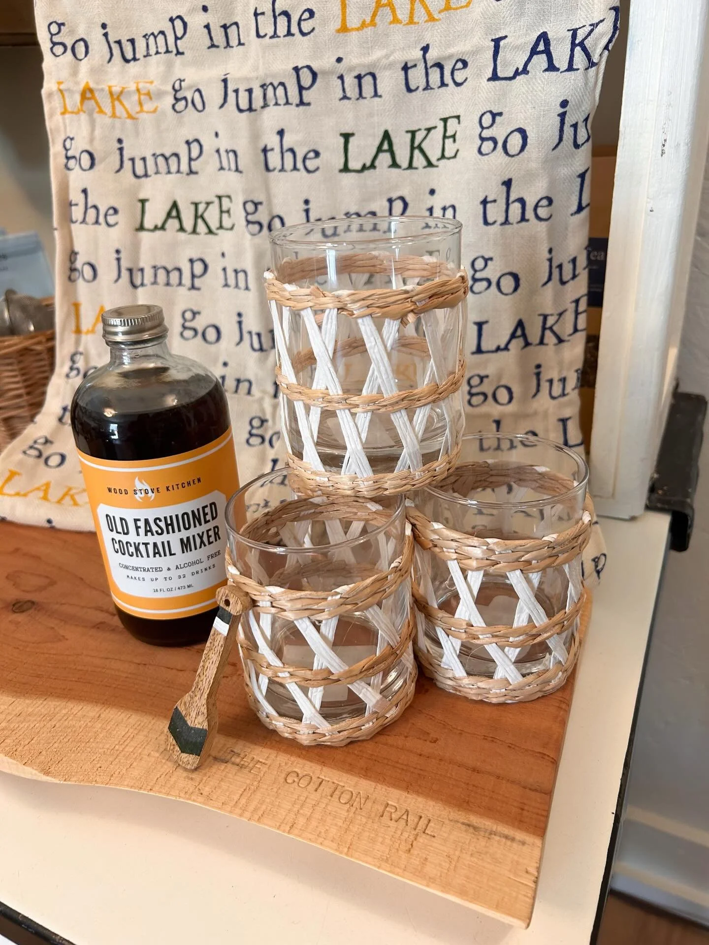 Lake days are calling ☀️🌊
Stocked up with all the little things you didn&rsquo;t know you needed&mdash;pretty glasses for sunset sips, old-fashioned mixes for dockside drinks, tea towels, and all the cozy lake house touches.

Just add water, friends
