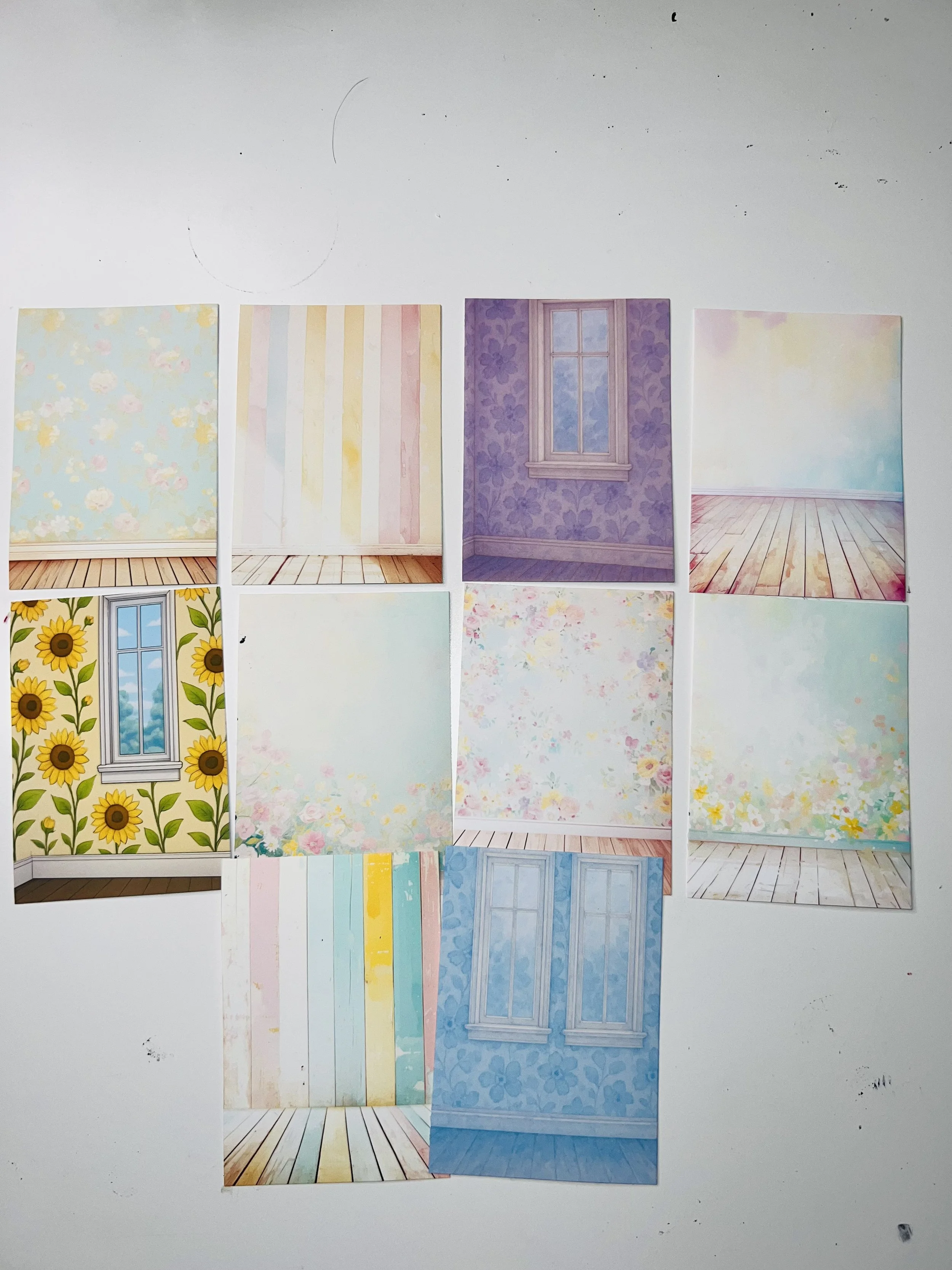 Empty Rooms Background