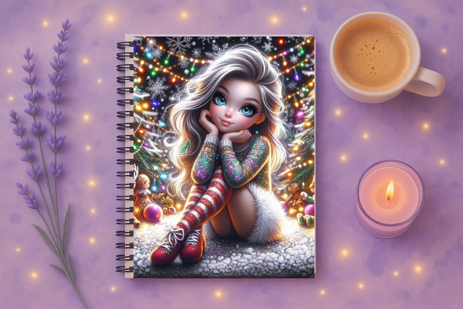 Cozy Christmas Magic Storage Book