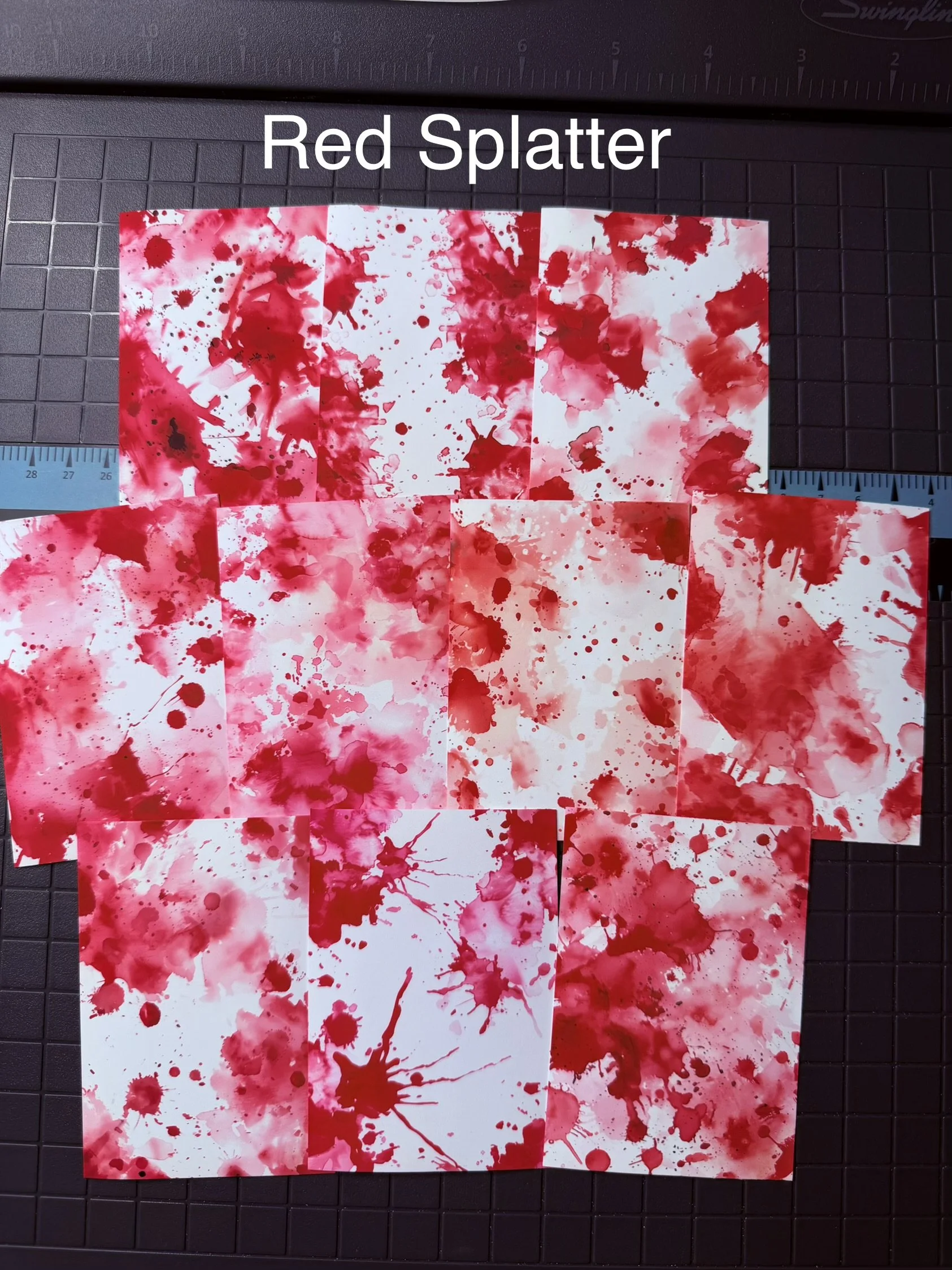 BLOOD SPLATTER BKG