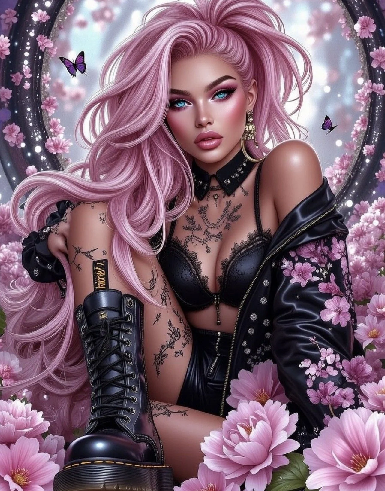 Cherry Blossom Rebel Journal