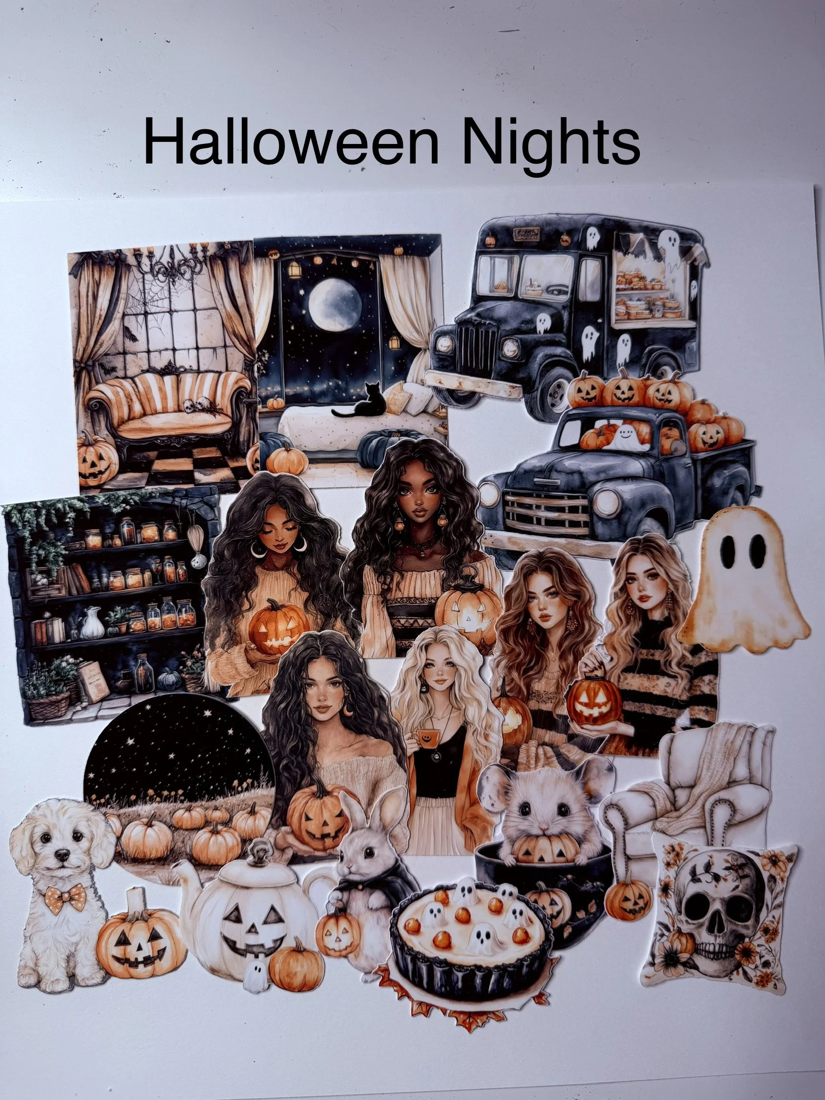 Halloween Nights Stickers