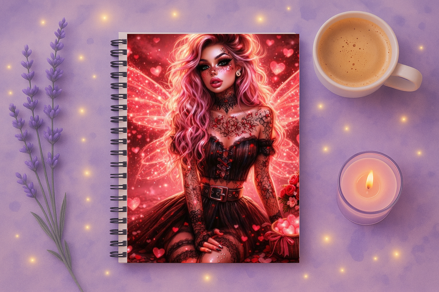 Crimson Fairy Storage Book