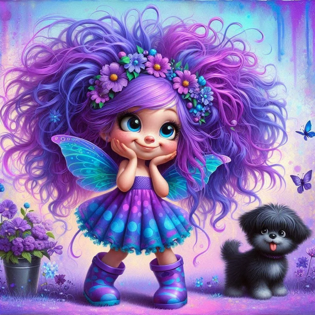 Enchanted Lavender Pixie Storage