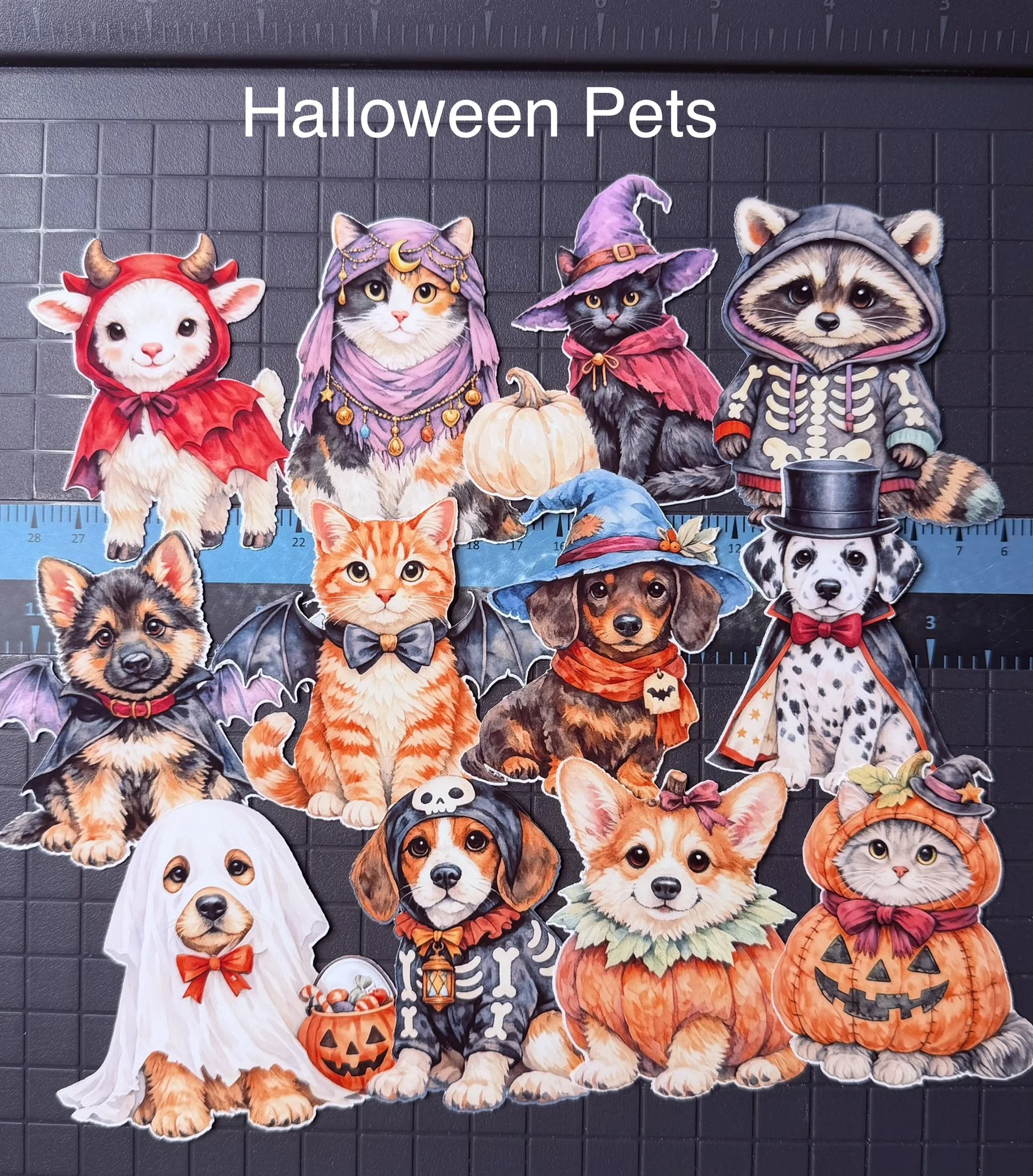 Halloween Pets Stickers
