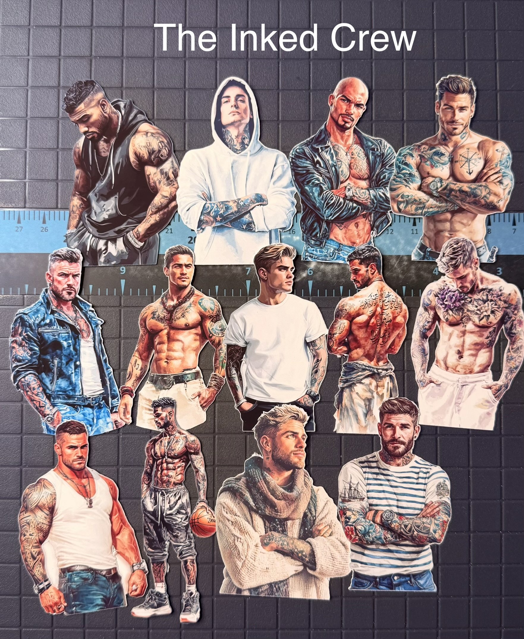 The Inked Crew Stickers