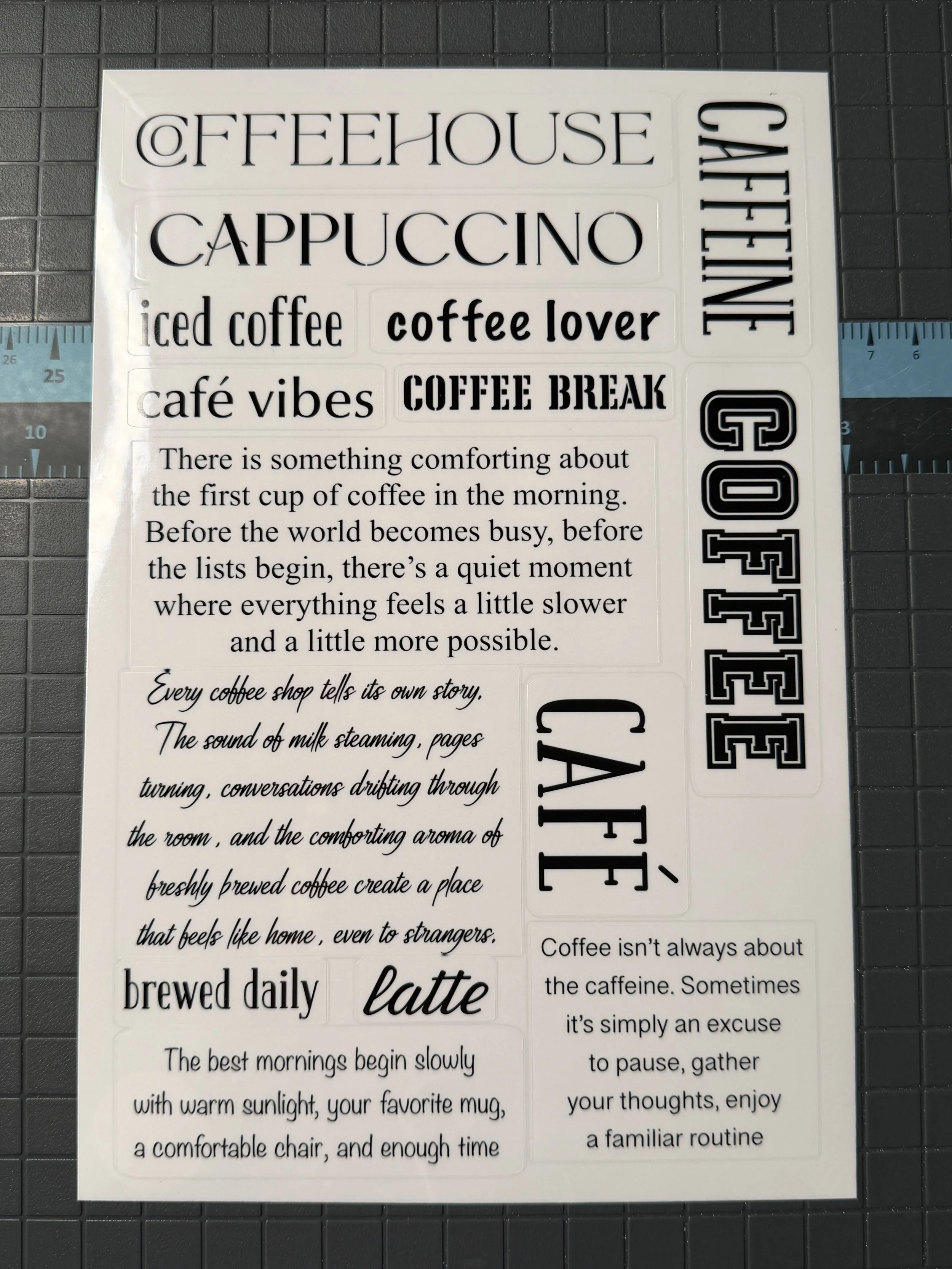 The Word Edit: Coffee