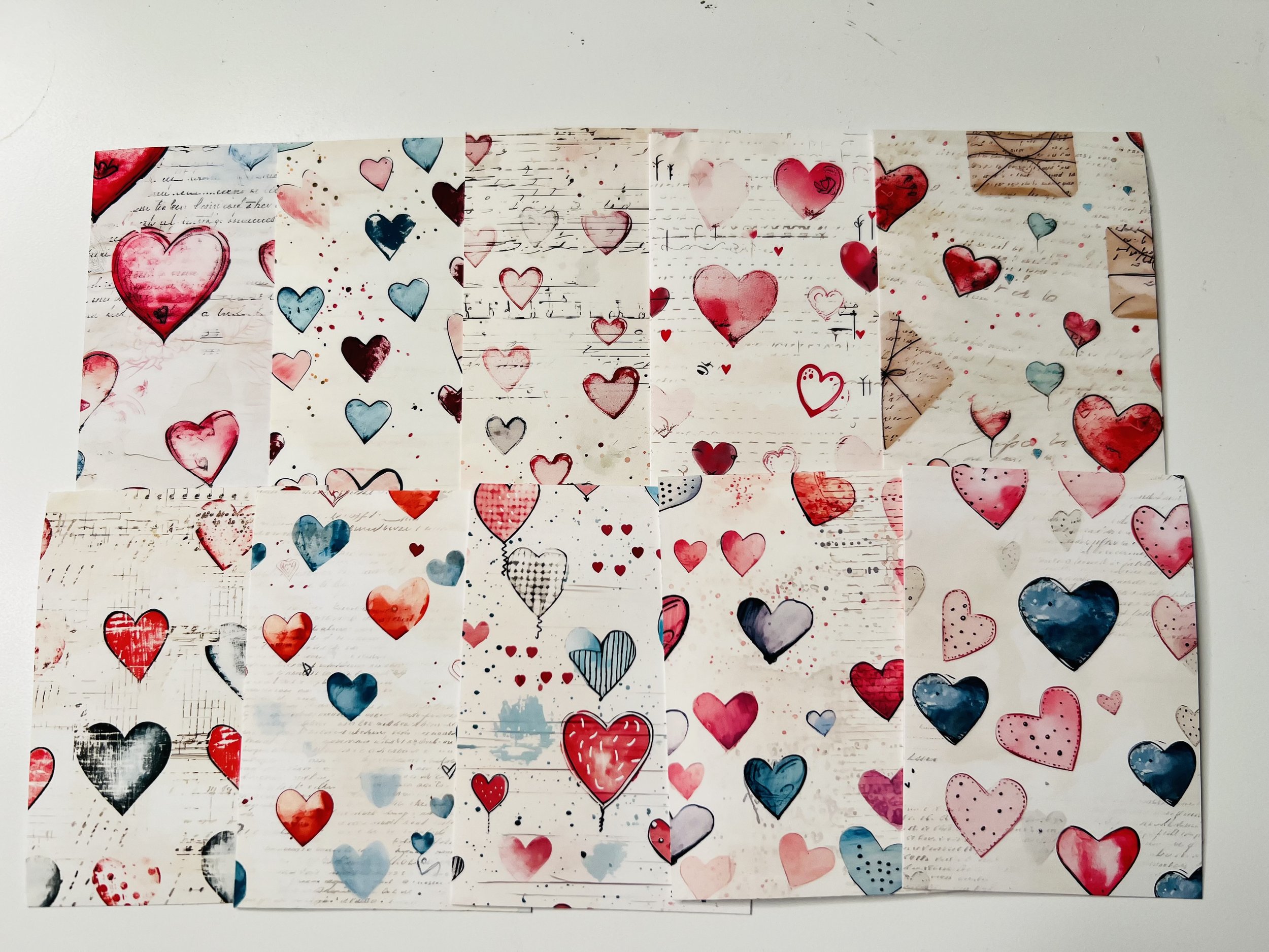 Vintage Valentine Background