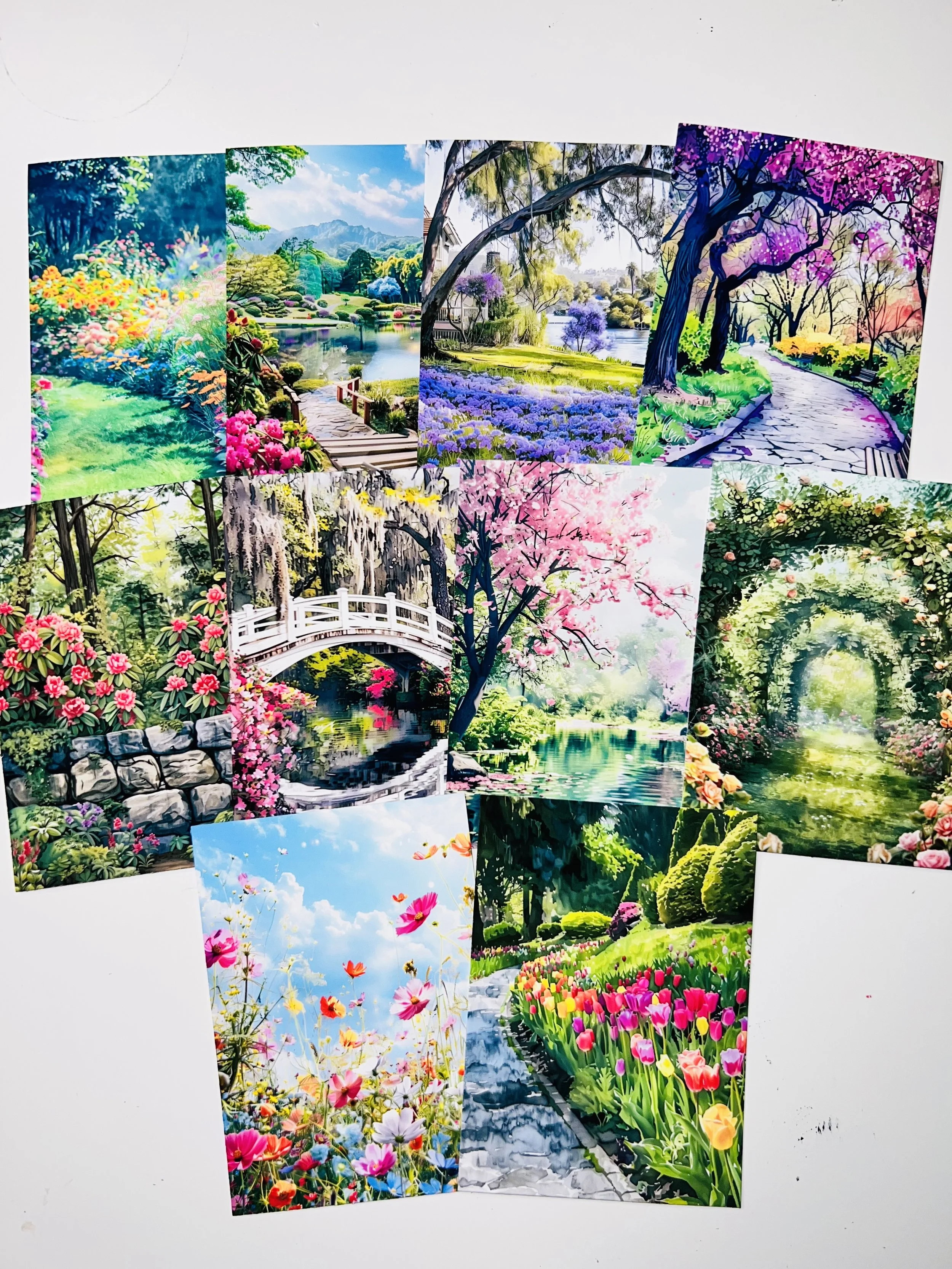 Spring Garden Background