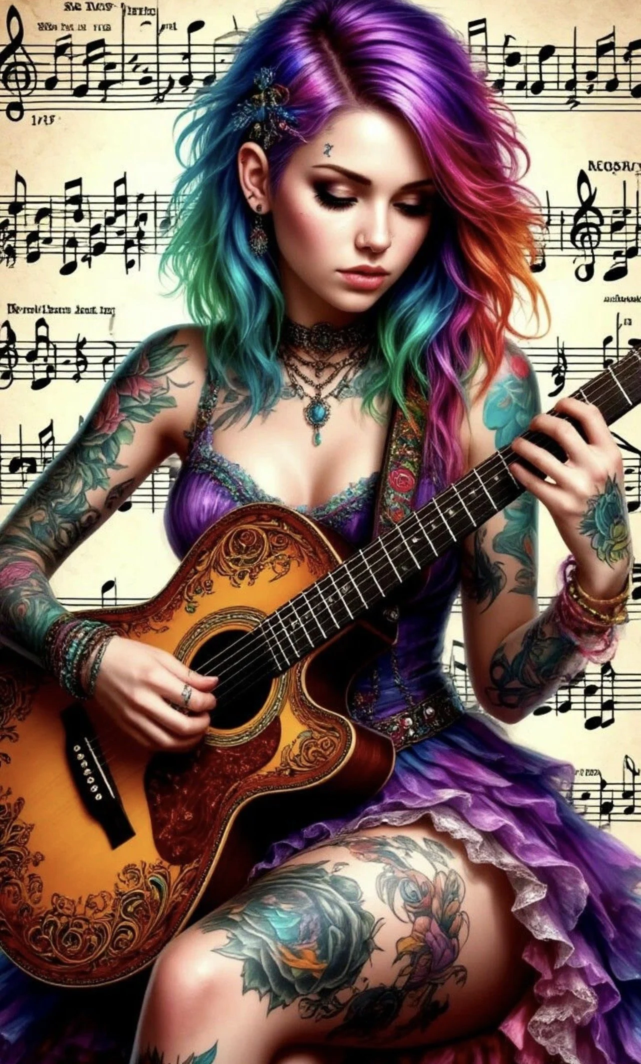 Painted in Music Storage