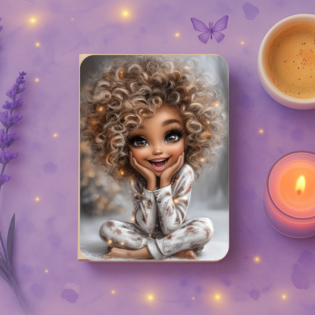 Christmas PJ Girl Journal