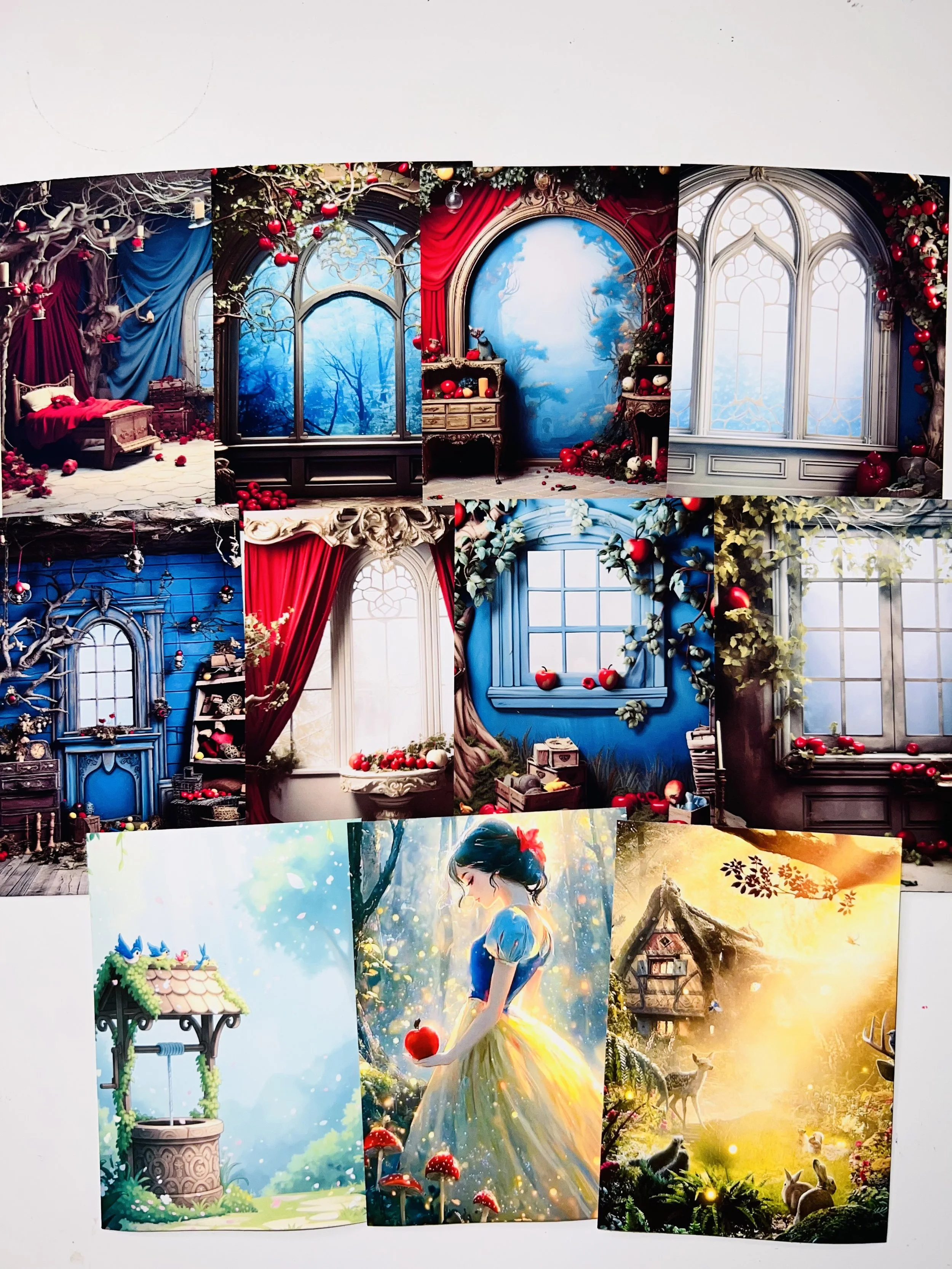 Snow White Background