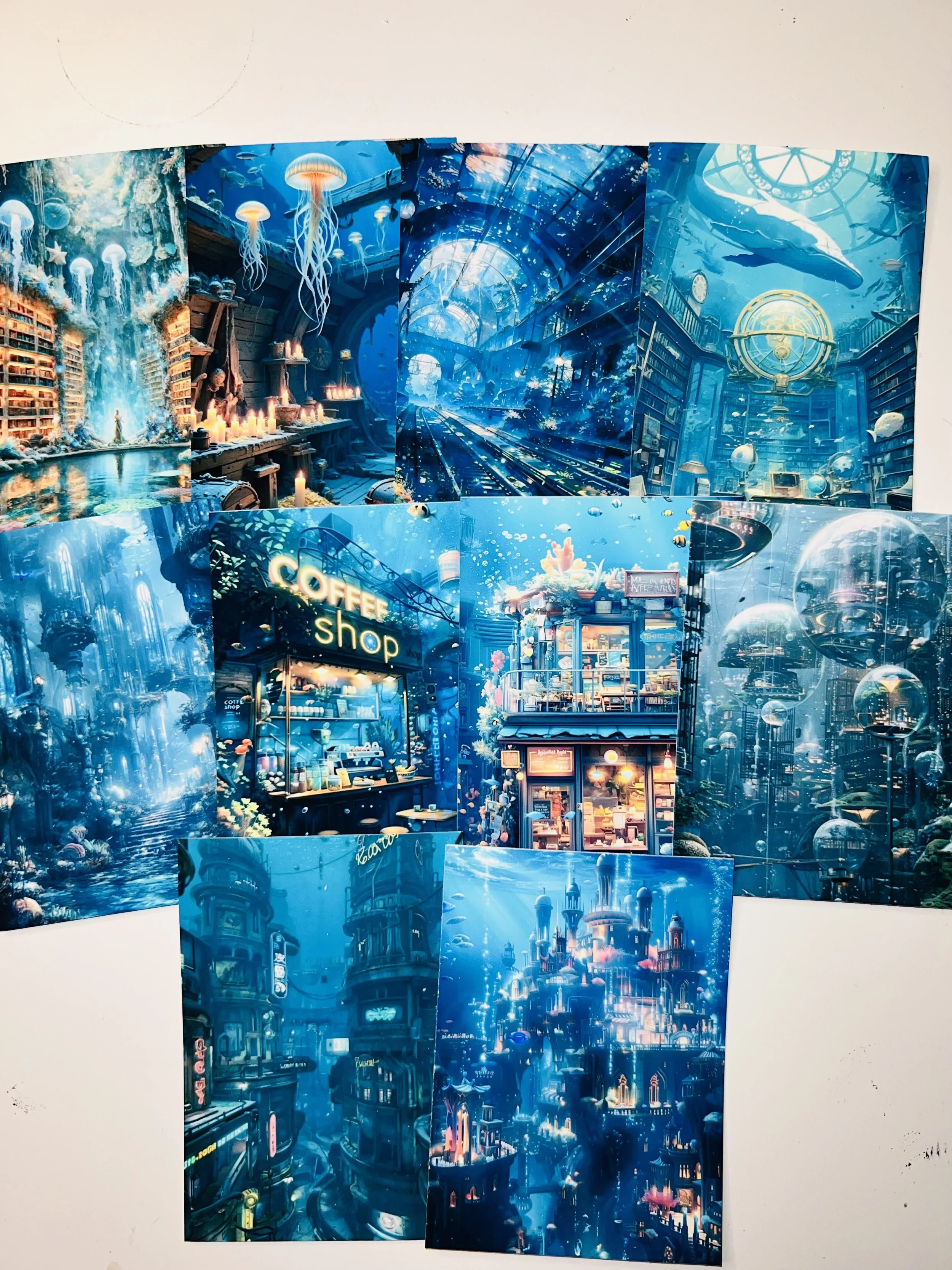 Underwater Living Background