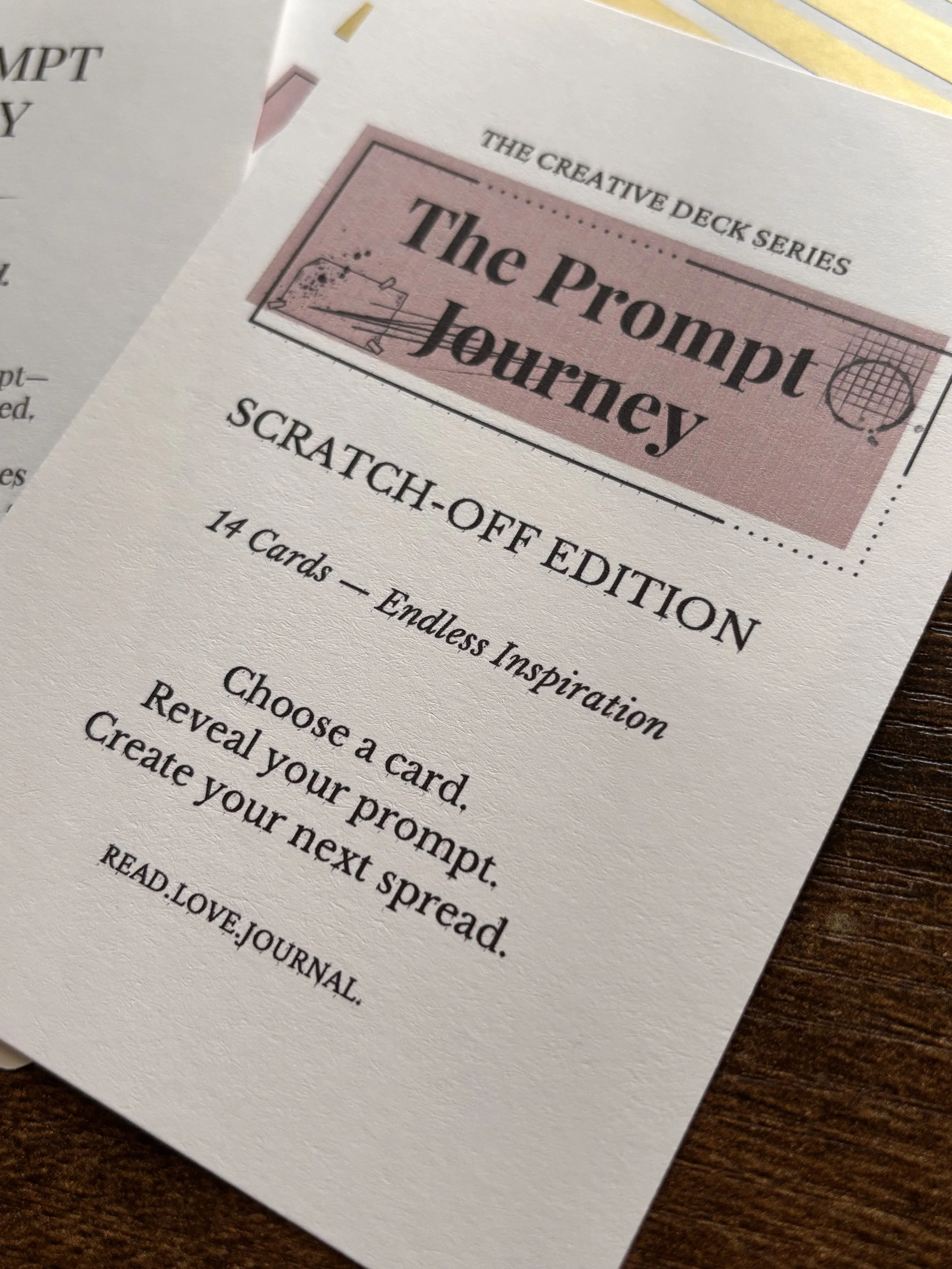 The Prompt Journey: Scratch-Off Edition