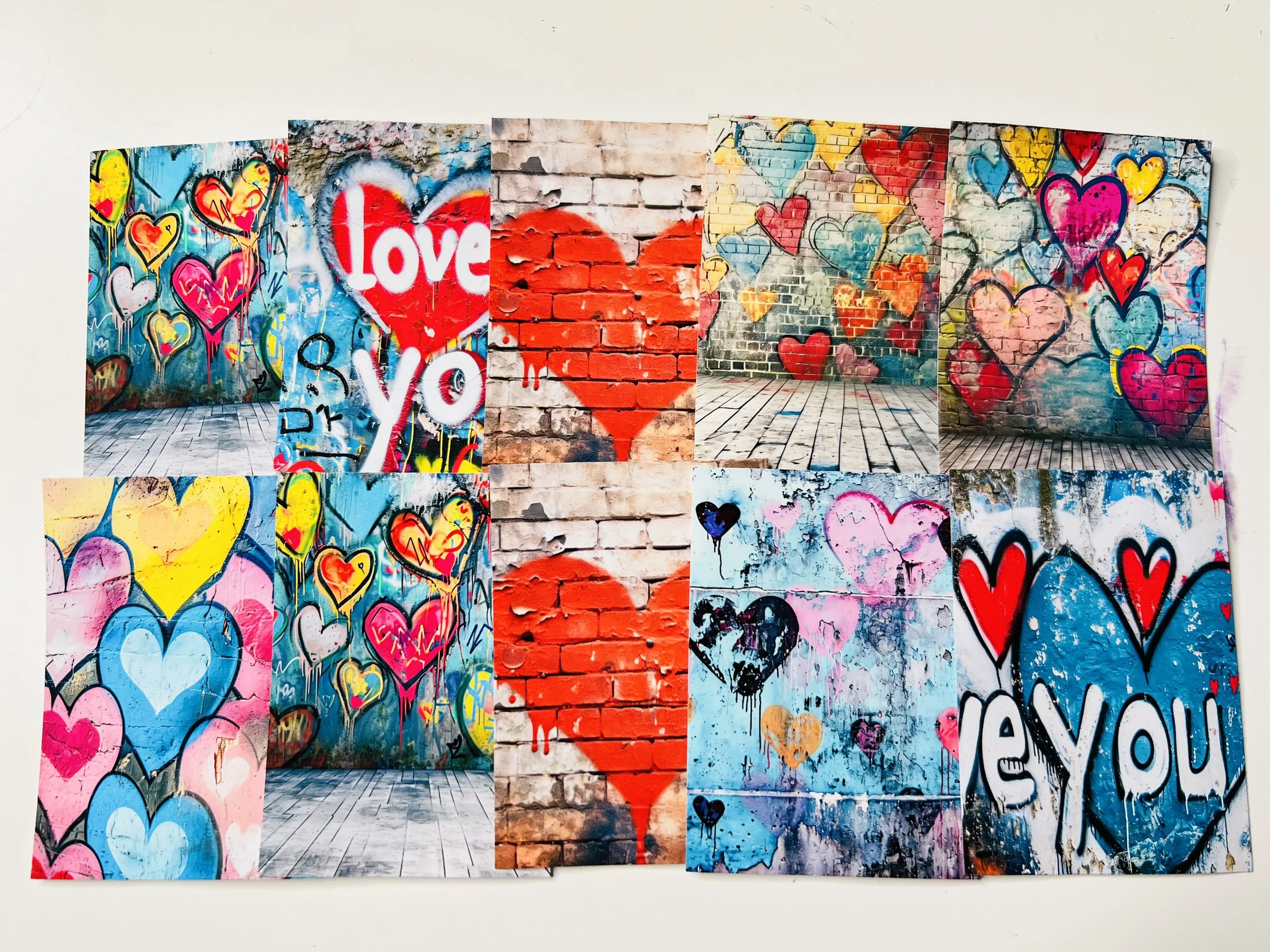 Graffiti Valentine Background