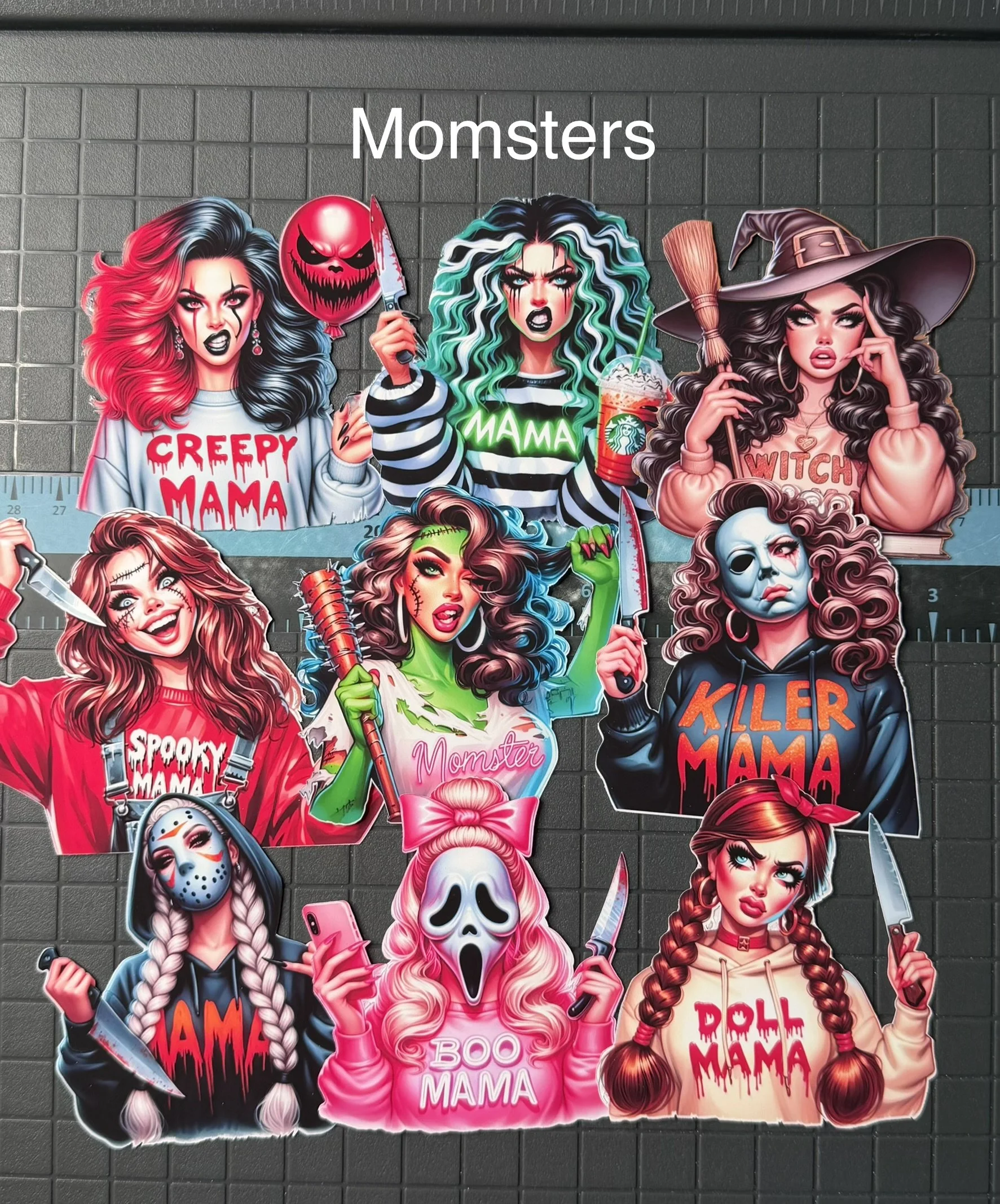 Momster Stickers