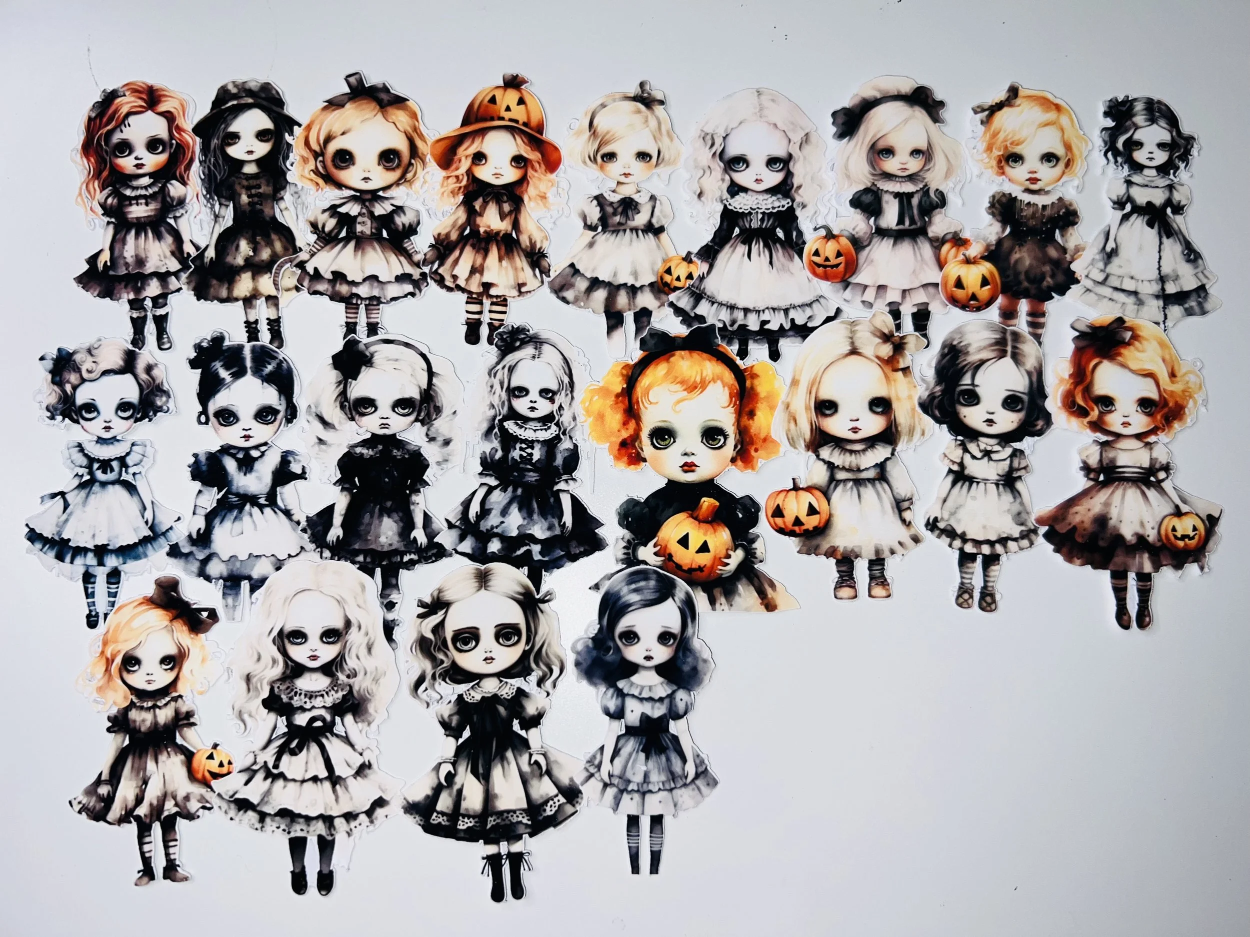 Creepy Halloween Dolls