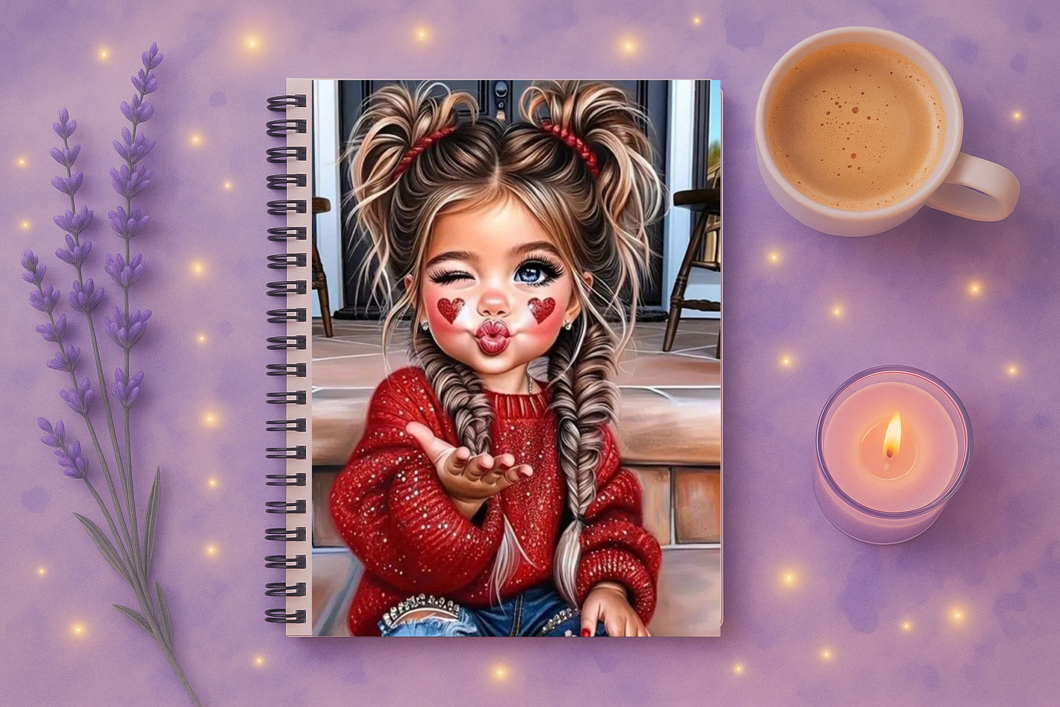 Sweet Kisses Storage Book