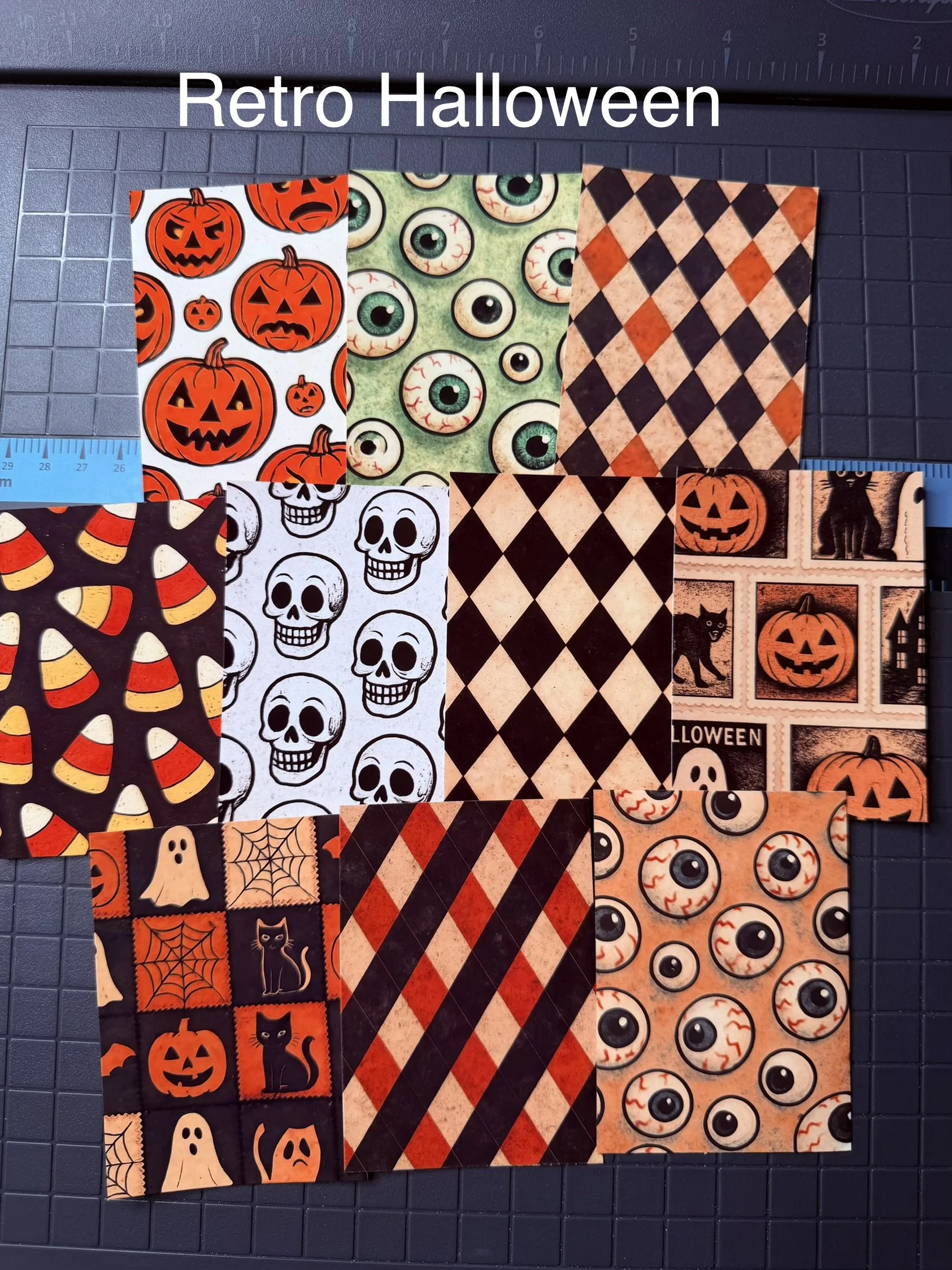 RETRO HALLOWEEN BKG