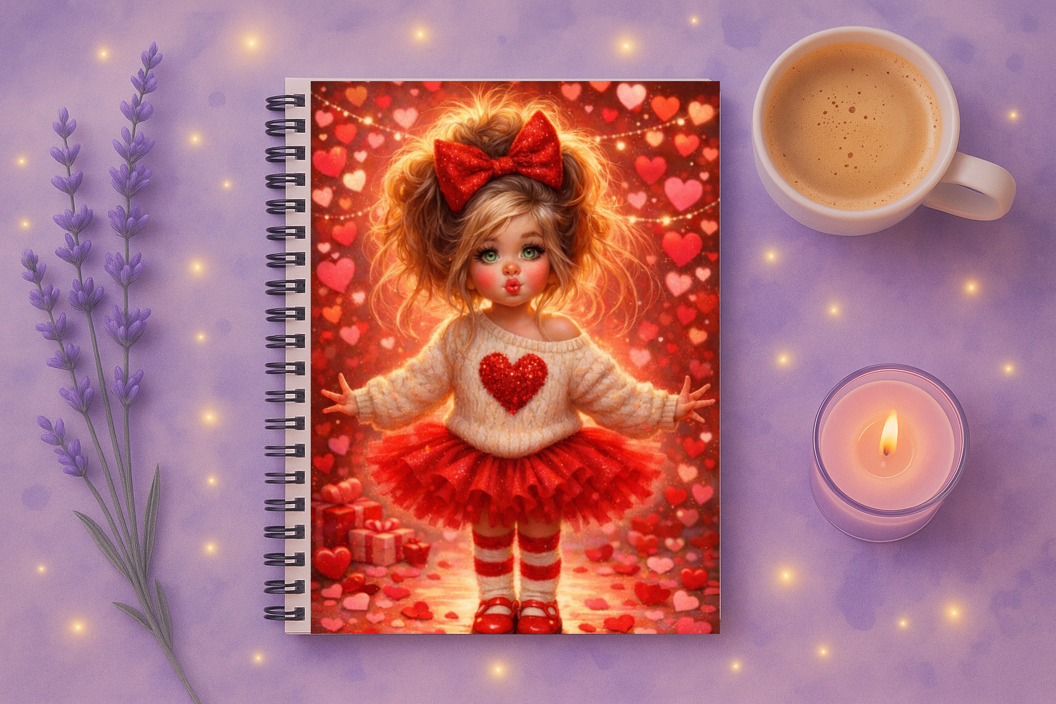 Tiny Valentine Storage Book